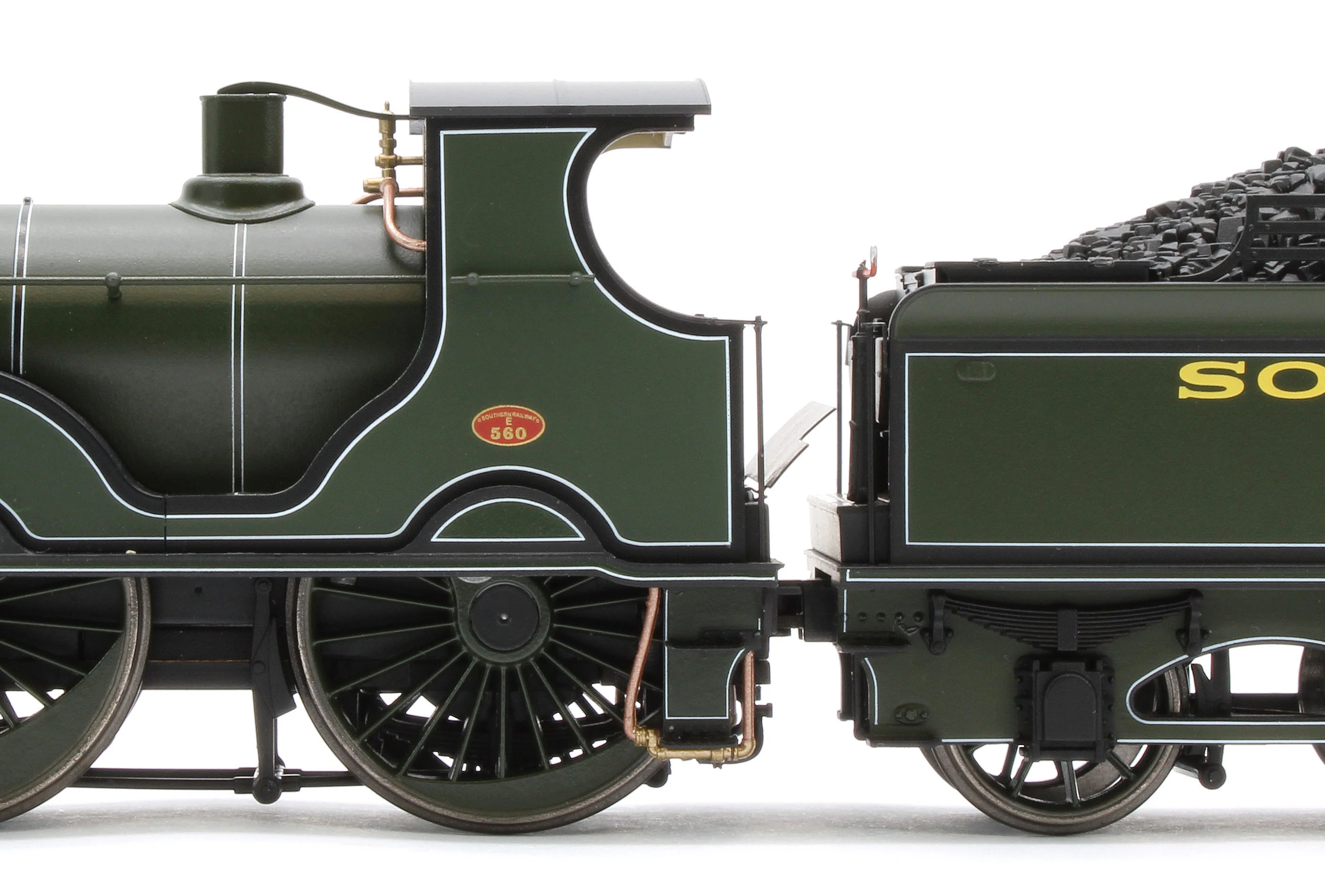 E85024 LSWR Adams T3 560 SR Lined Maunsell Green Steam Locomotive - Image 10