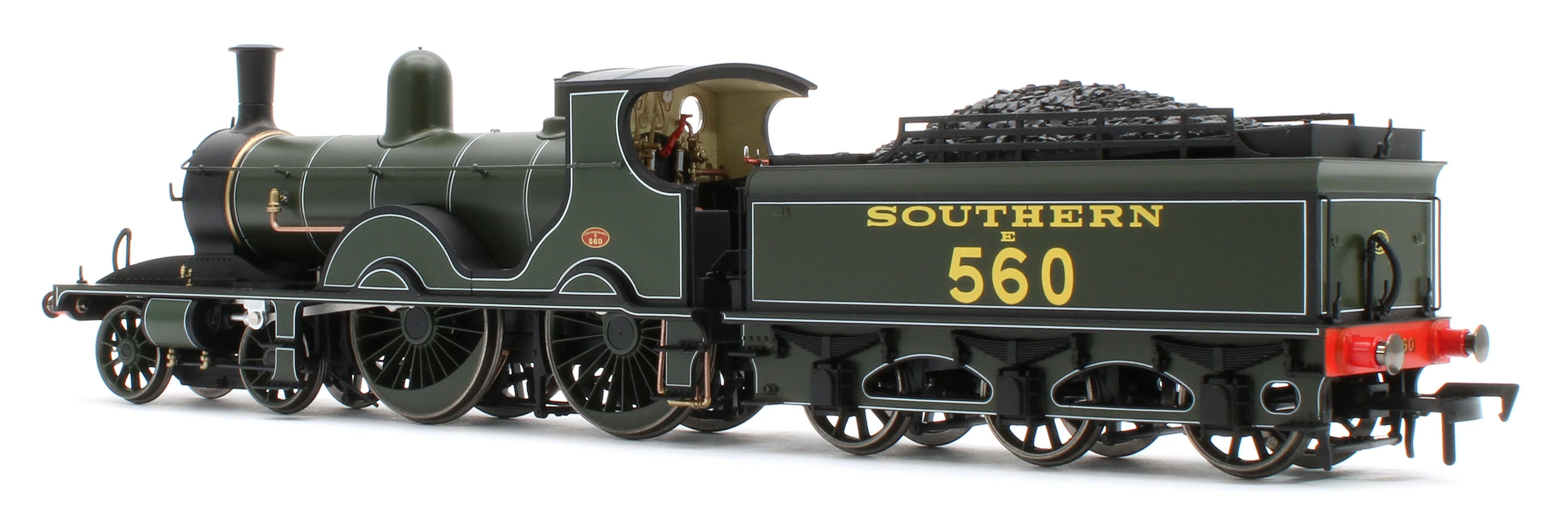E85024 LSWR Adams T3 560 SR Lined Maunsell Green Steam Locomotive - Image 3
