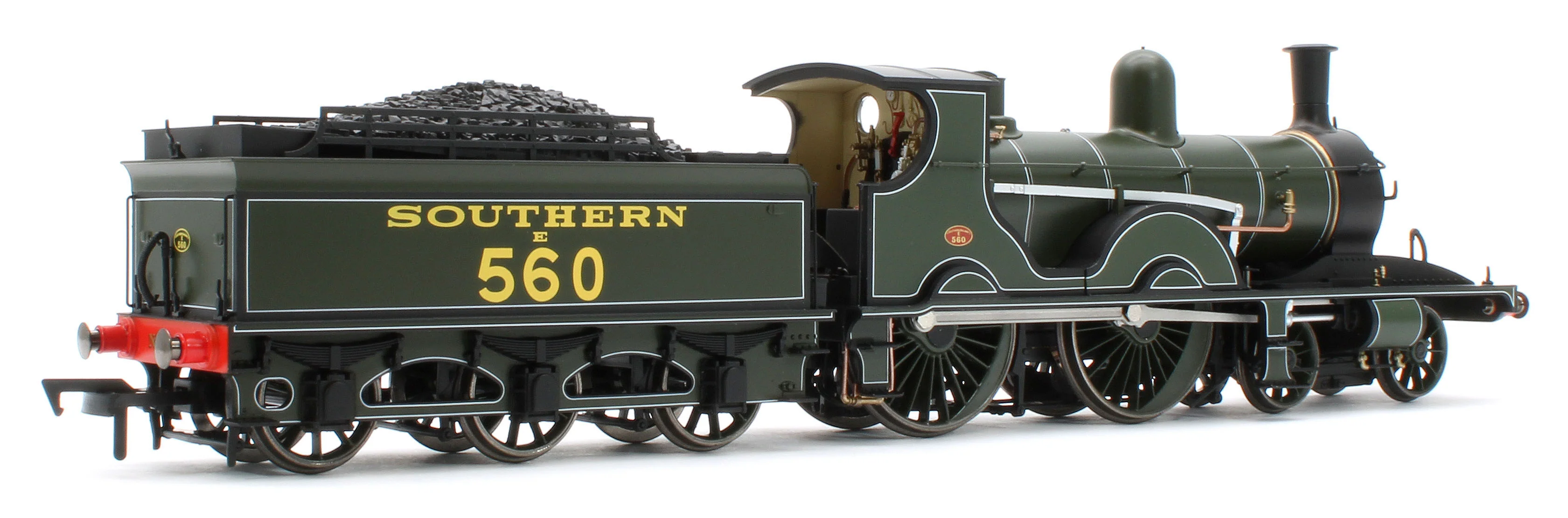 E85024 LSWR Adams T3 560 SR Lined Maunsell Green Steam Locomotive - Image 4