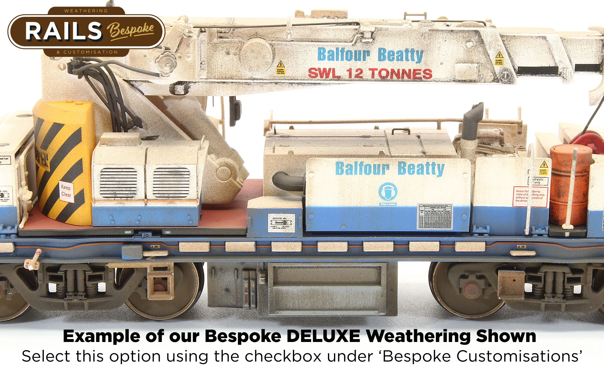 Plasser 12T YOB Diesel-Hydraulic Crane DRP81517 Balfour Beatty - Image 11