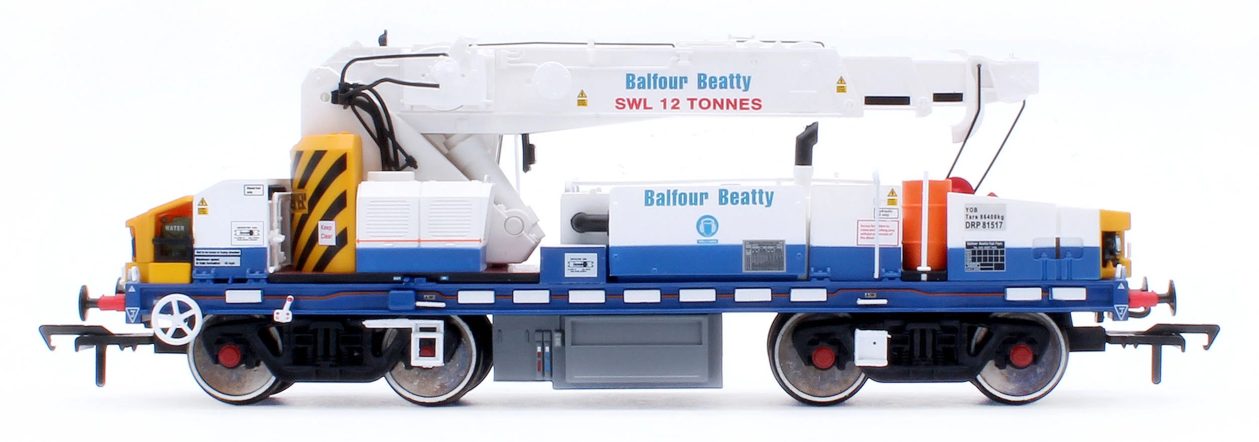 Plasser 12T YOB Diesel-Hydraulic Crane DRP81517 Balfour Beatty - Image 2