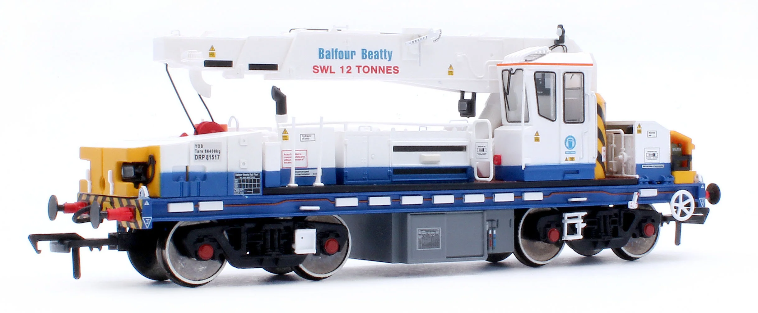 Plasser 12T YOB Diesel-Hydraulic Crane DRP81517 Balfour Beatty - Image 3