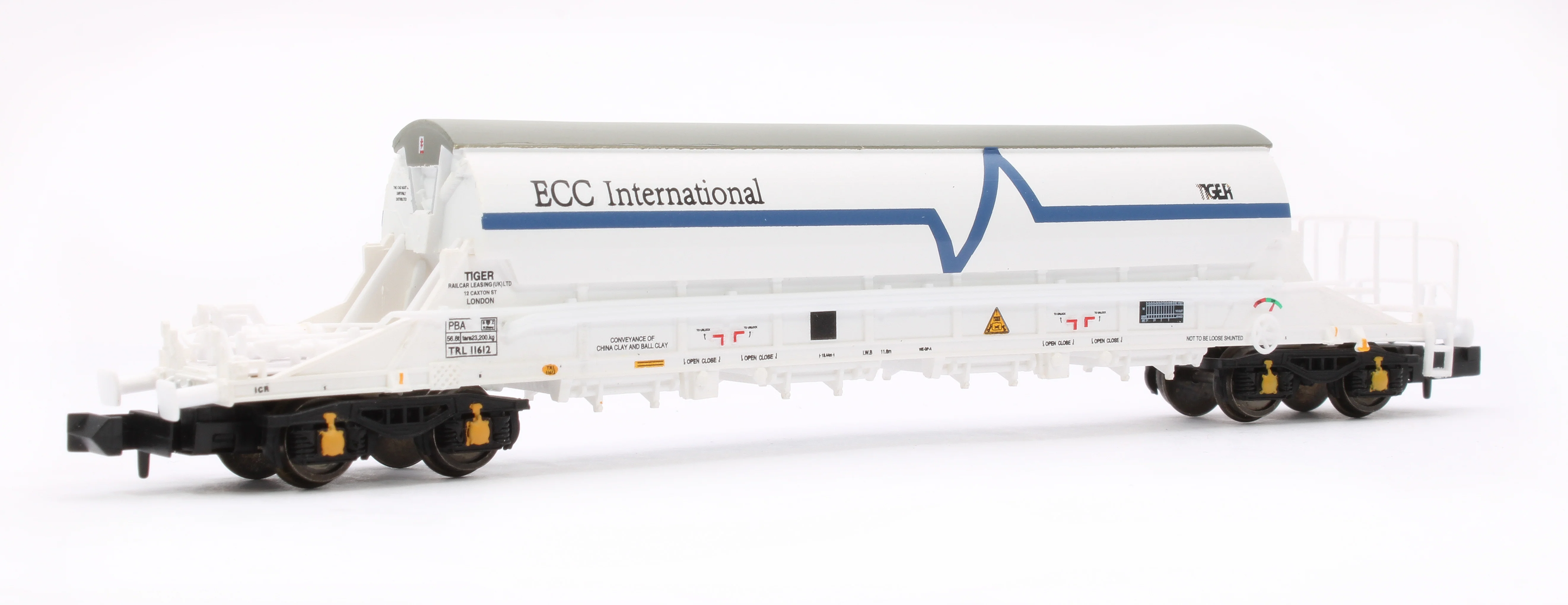 E87533 PBA Tiger TRL 11612 ECC International White - Image 3