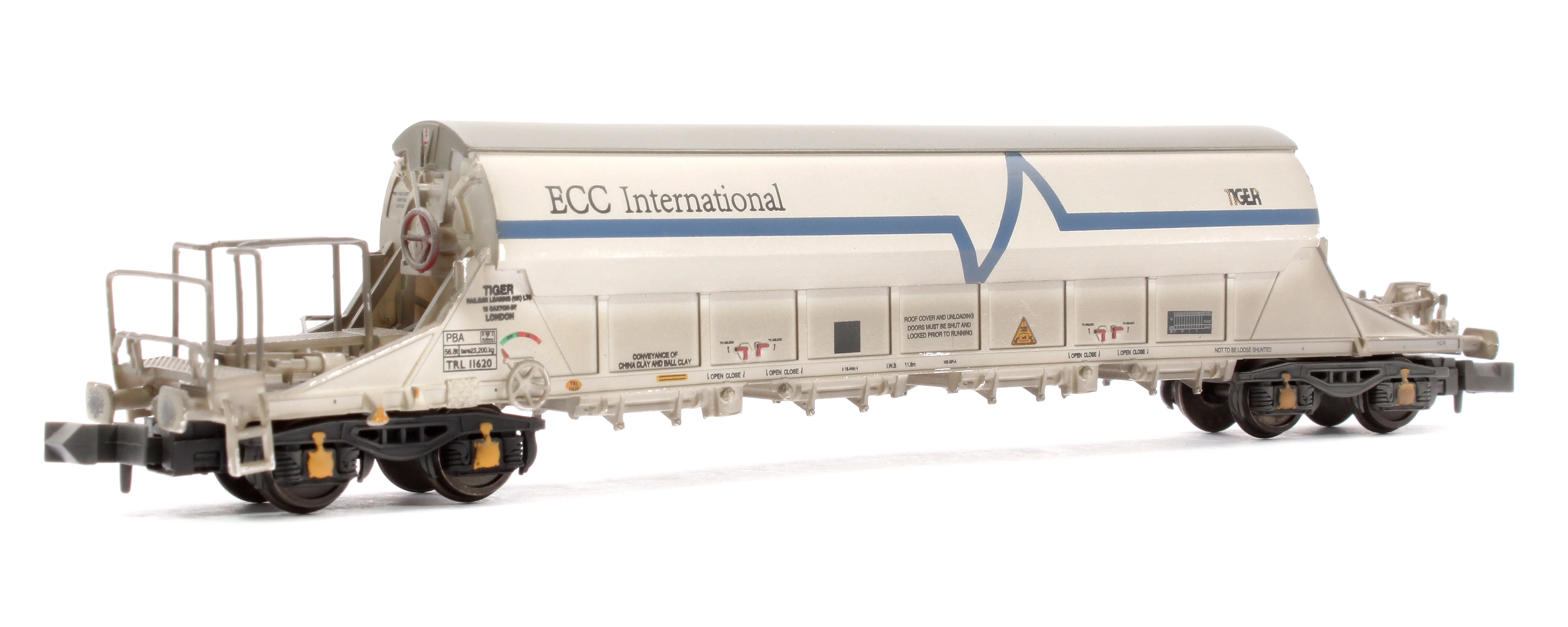 E87535 PBA Tiger TRL 11620 ECC International White - Weathered