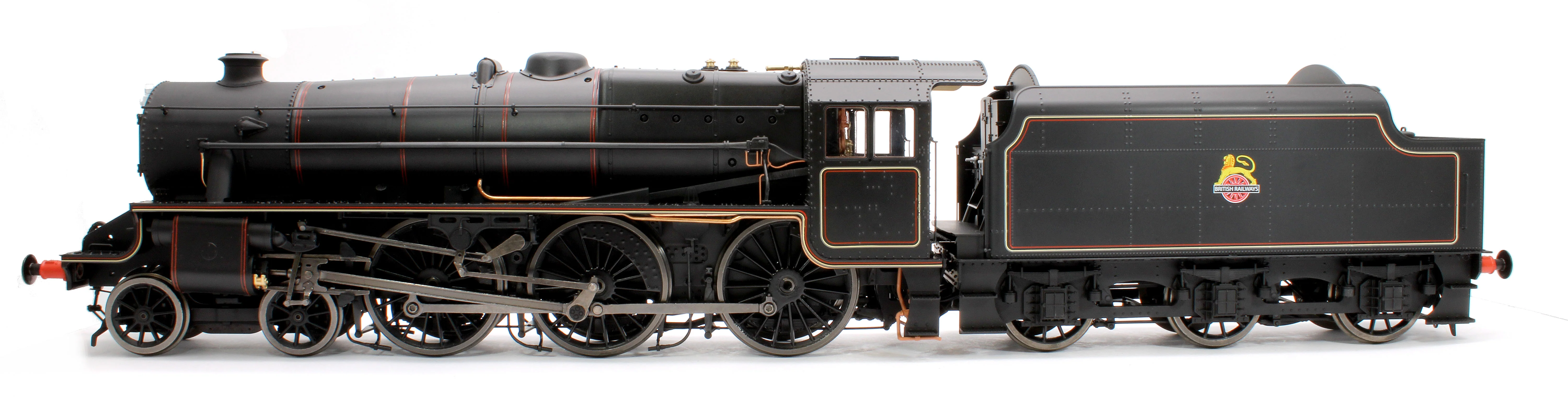 Stanier Class 5 4-6-0 "Black 5" Early BR Lined Unnumbered Riveted Tender Steam Locomotive - DCC Sound - Image 2