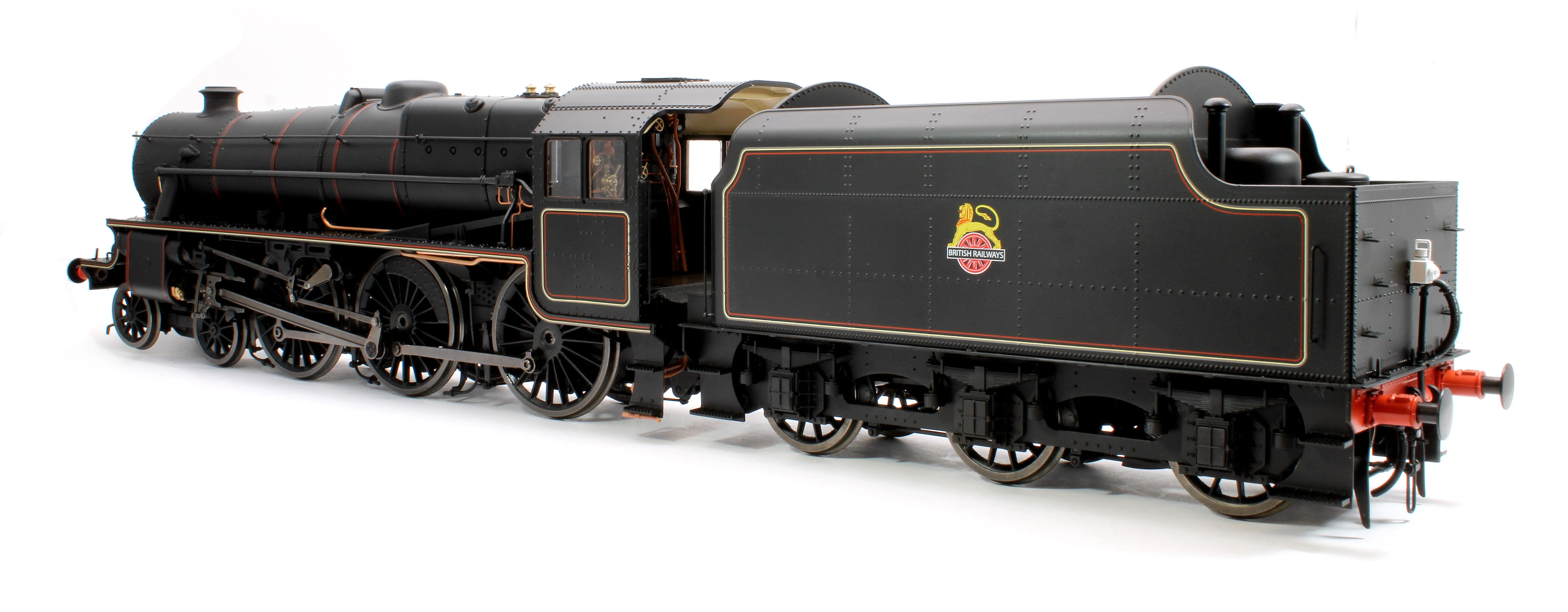 Stanier Class 5 4-6-0 "Black 5" Early BR Lined Unnumbered Riveted Tender Steam Locomotive - DCC Sound - Image 3
