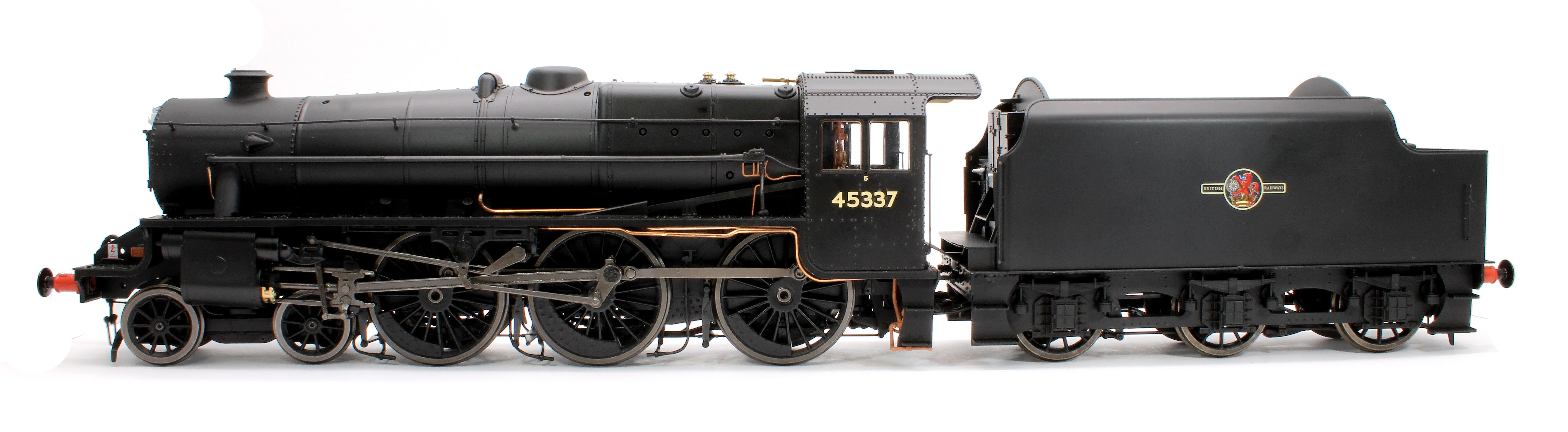 Stanier Class 5 4-6-0 "Black 5" Plain BR Black '45337' Welded Tender Steam Locomotive -  DCC Sound - Image 2