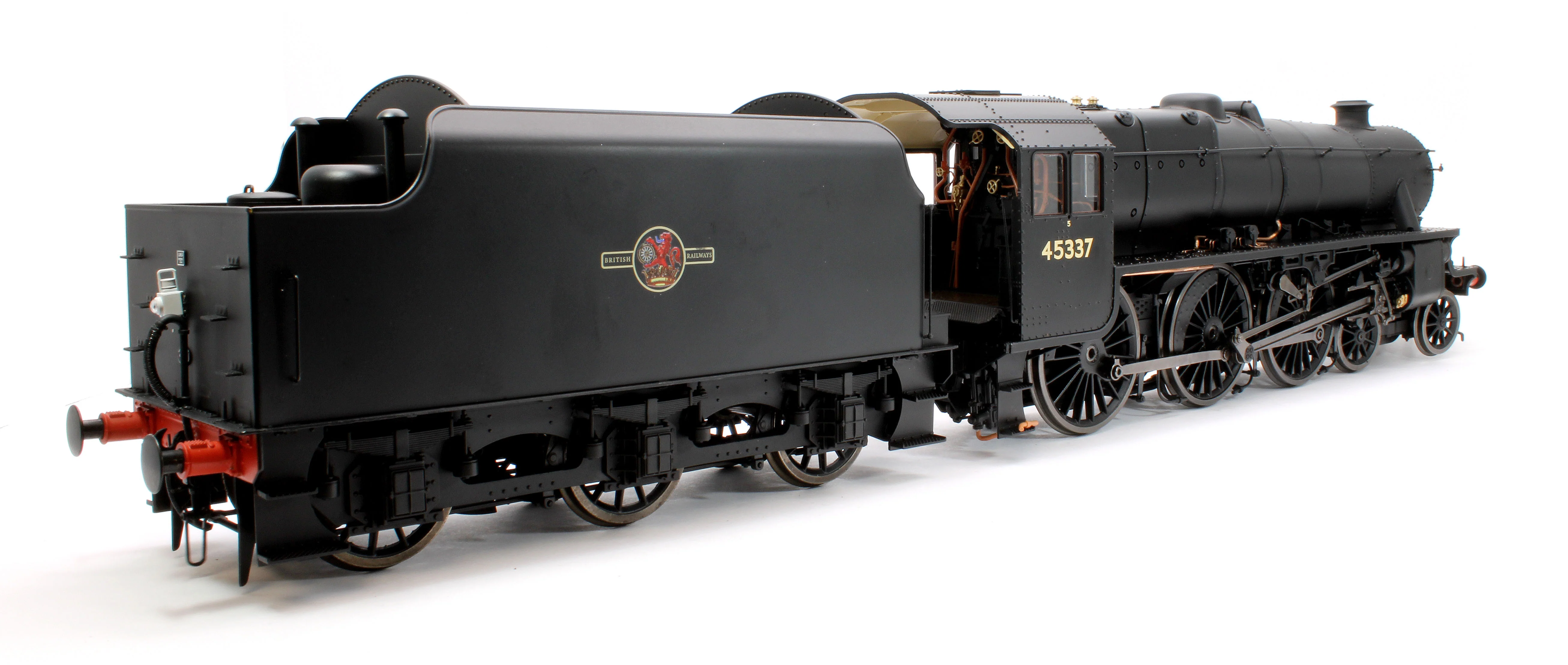 Stanier Class 5 4-6-0 "Black 5" Plain BR Black '45337' Welded Tender Steam Locomotive -  DCC Sound - Image 4