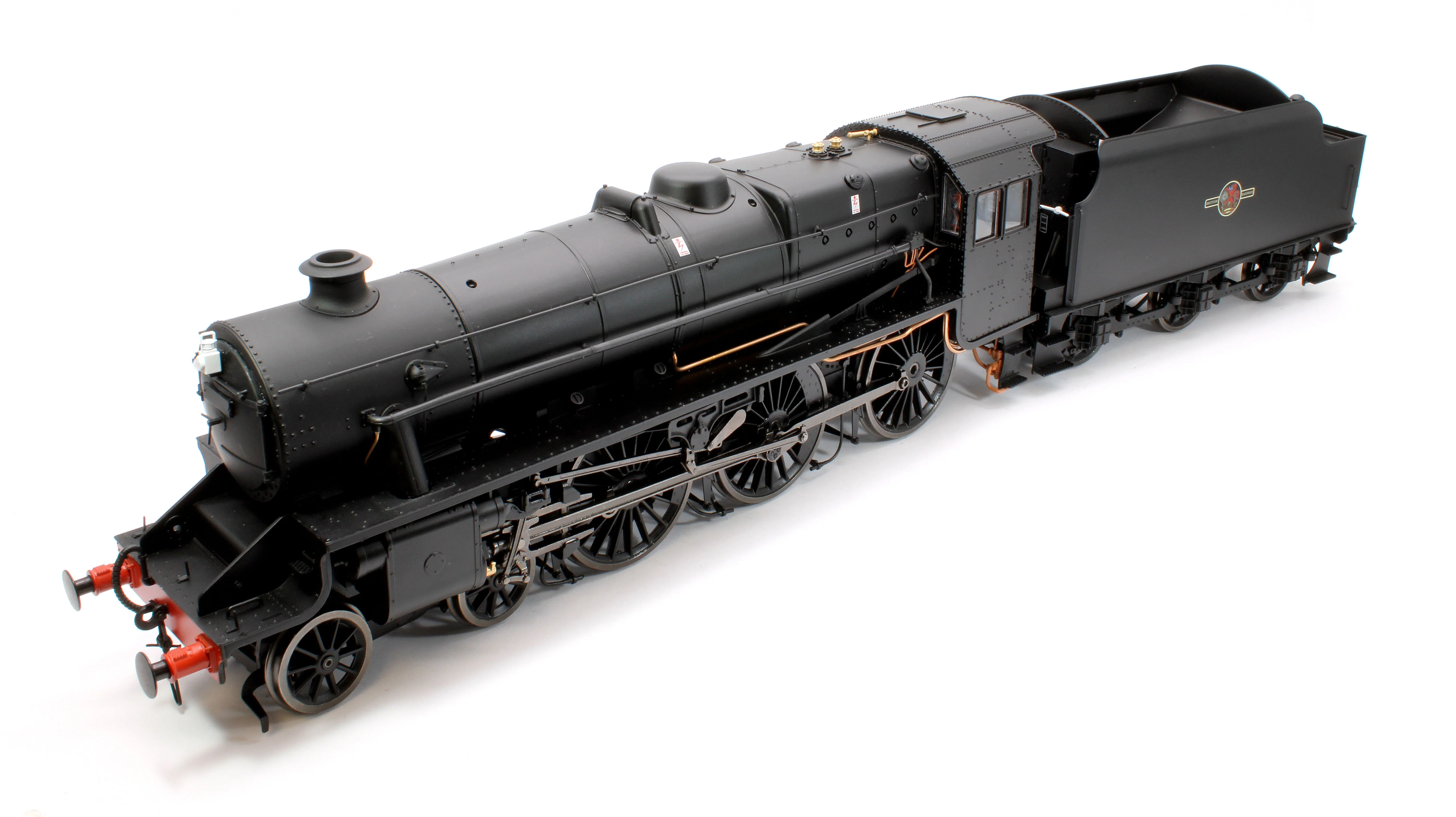 Stanier Class 5 4-6-0 "Black 5" Plain BR Black 'Un-numbered' Welded Tender Steam Locomotive - Image 8