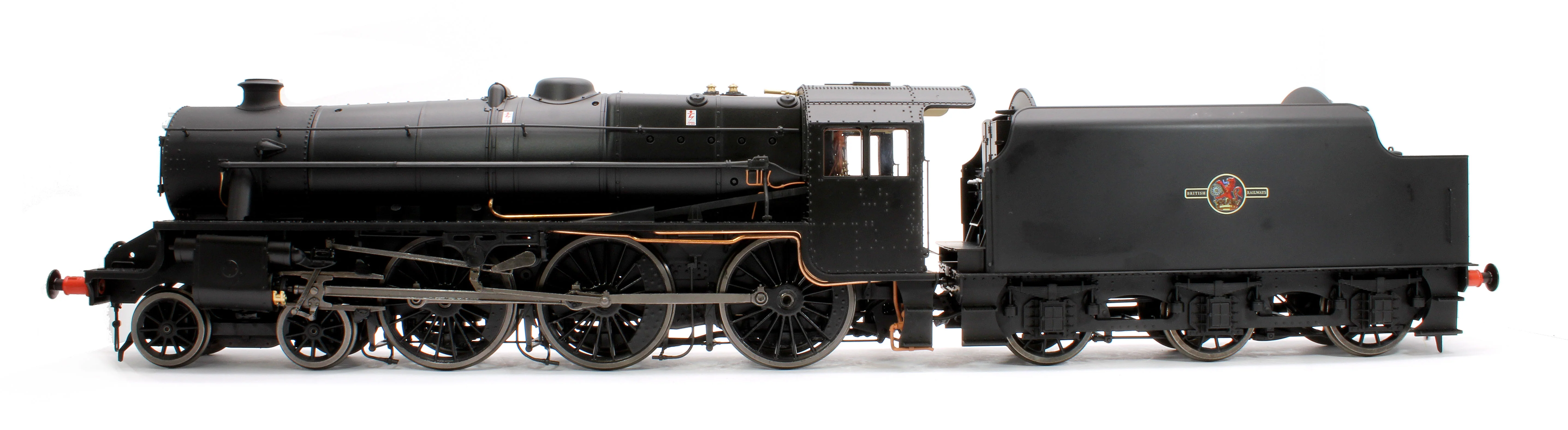 Stanier Class 5 4-6-0 "Black 5" Plain BR Black 'Un-numbered' Welded Tender Steam Locomotive - DCC Sound - Image 2