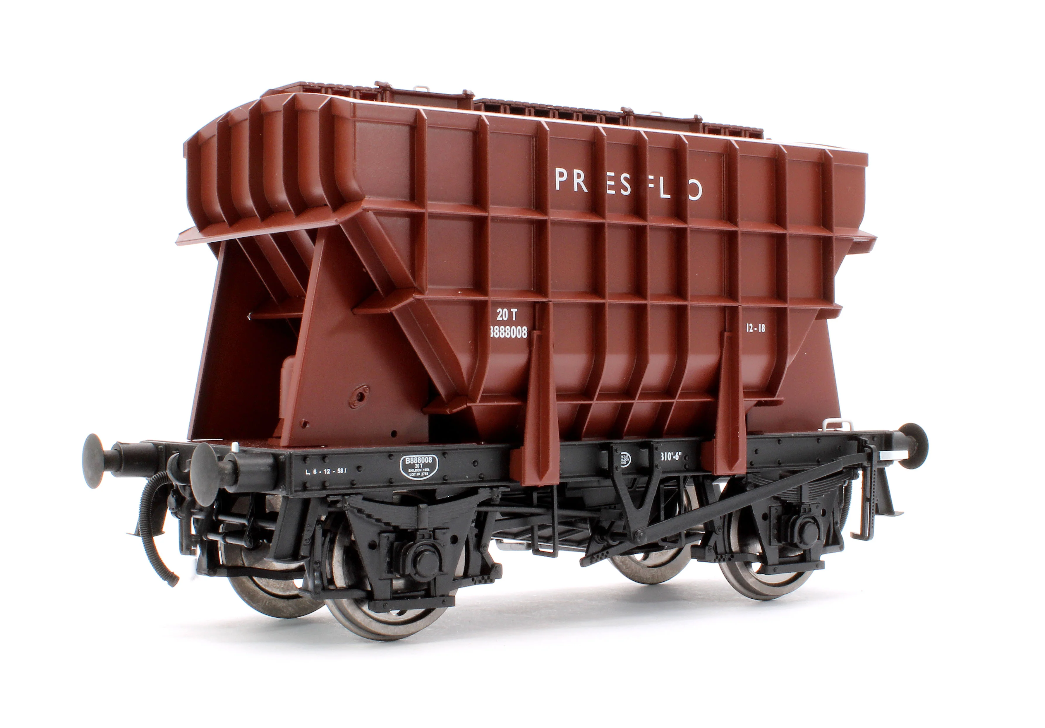 Presflo Wagon 'Presflo' Bauxite B888008 (Pre-TOPS) - Image 3