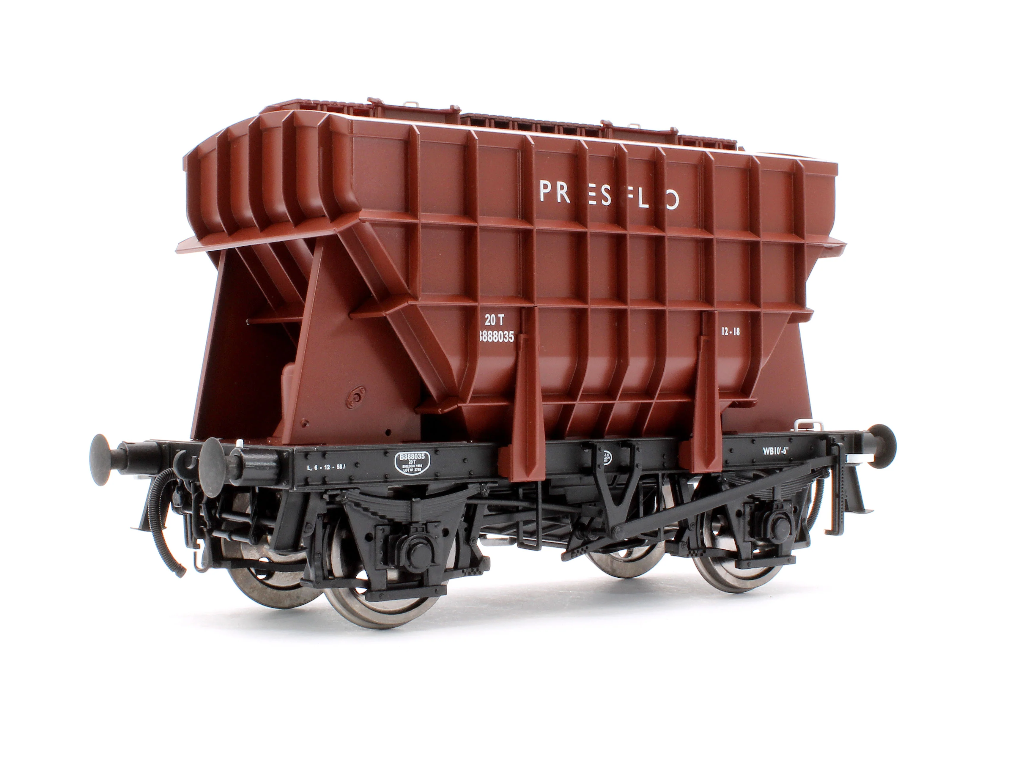 Presflo Wagon 'Presflo' Bauxite B888035 (Pre-TOPS) - Image 3