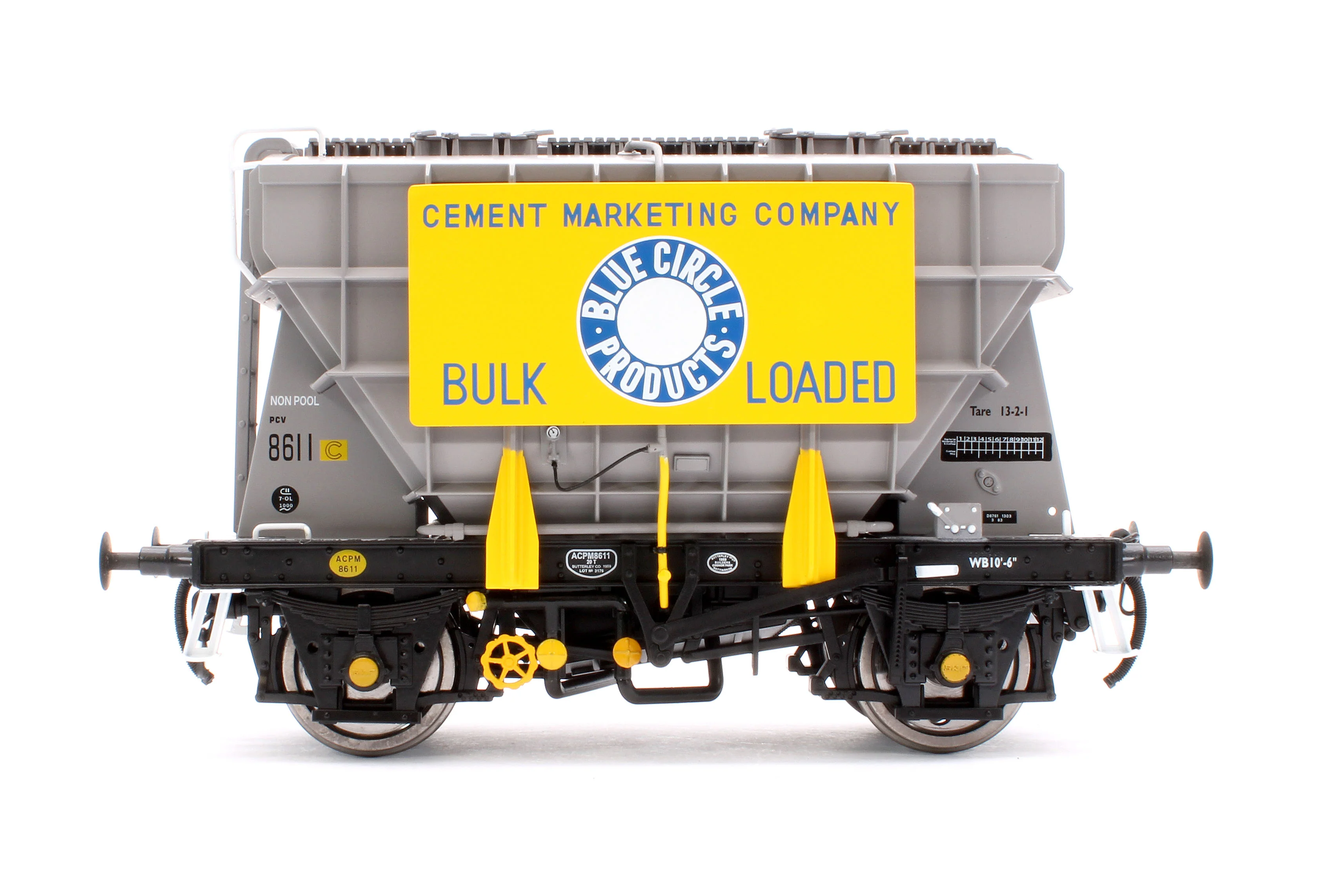 Presflo Wagon Plain Grey 8611 (TOPS w/Marketing Board) - Image 2