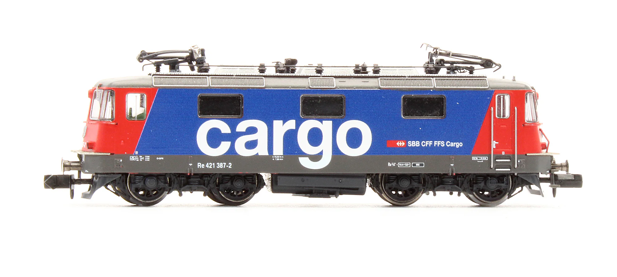 Pre-Owned SBB CFF FFS Cargo Re 421 387-2 Electric Locomotive - DCC Sound - Image 3