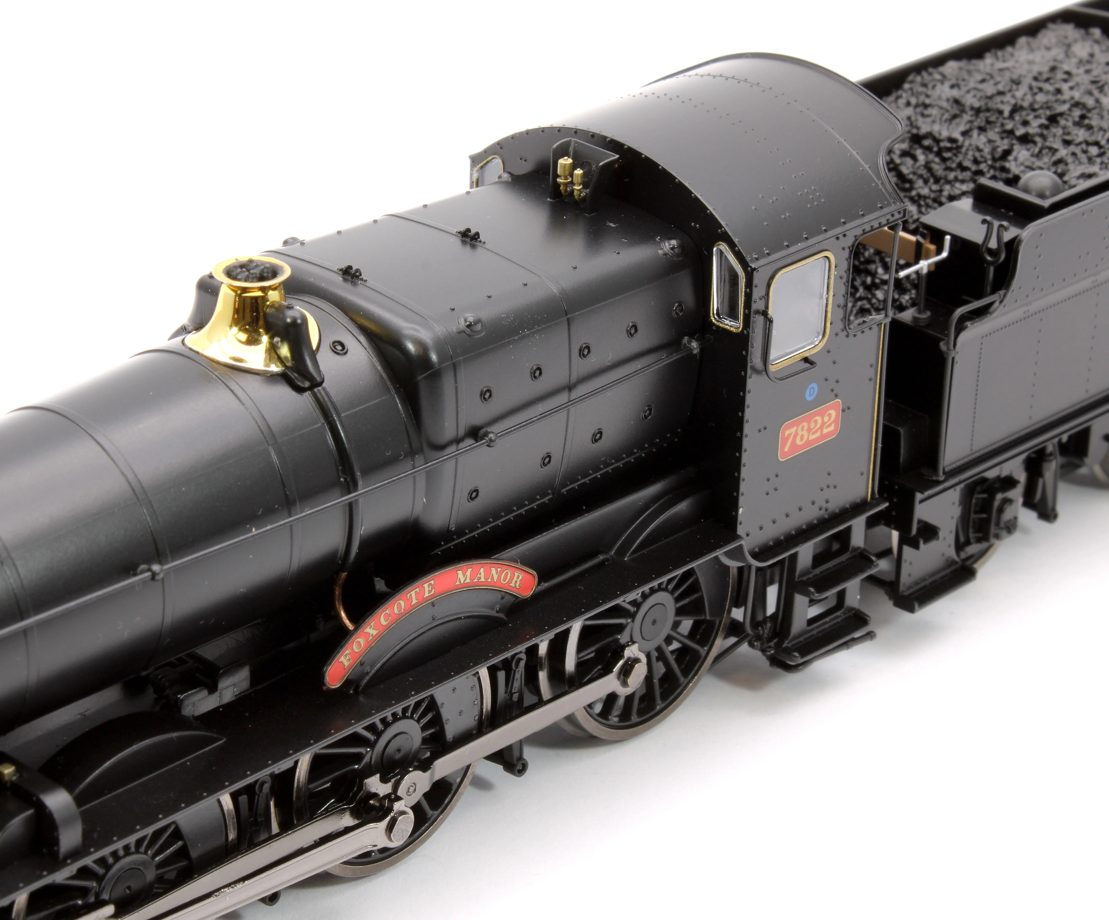 4S-001-012D Foxcote Manor BR Black Early Crest 78xx Manor Class 4-6-0 Steam Locomotive No.7822 - DCC Fitted - Image 11