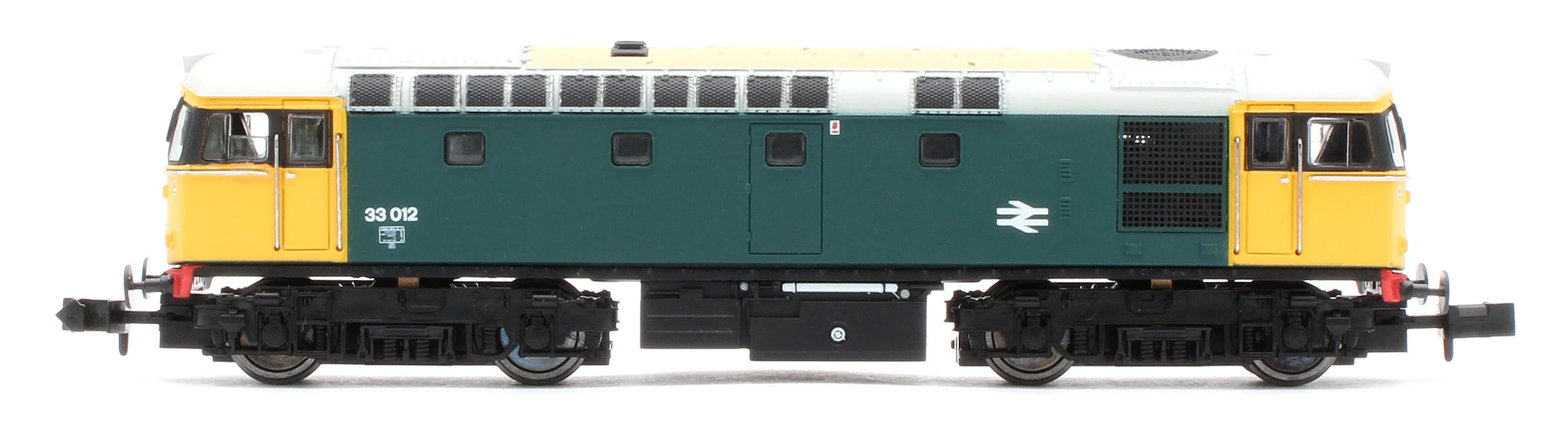 GM2210604D Class 33 012 BR Blue w/Yellow & Black Cabs Diesel Locomotive - DCC Fitted - Image 5