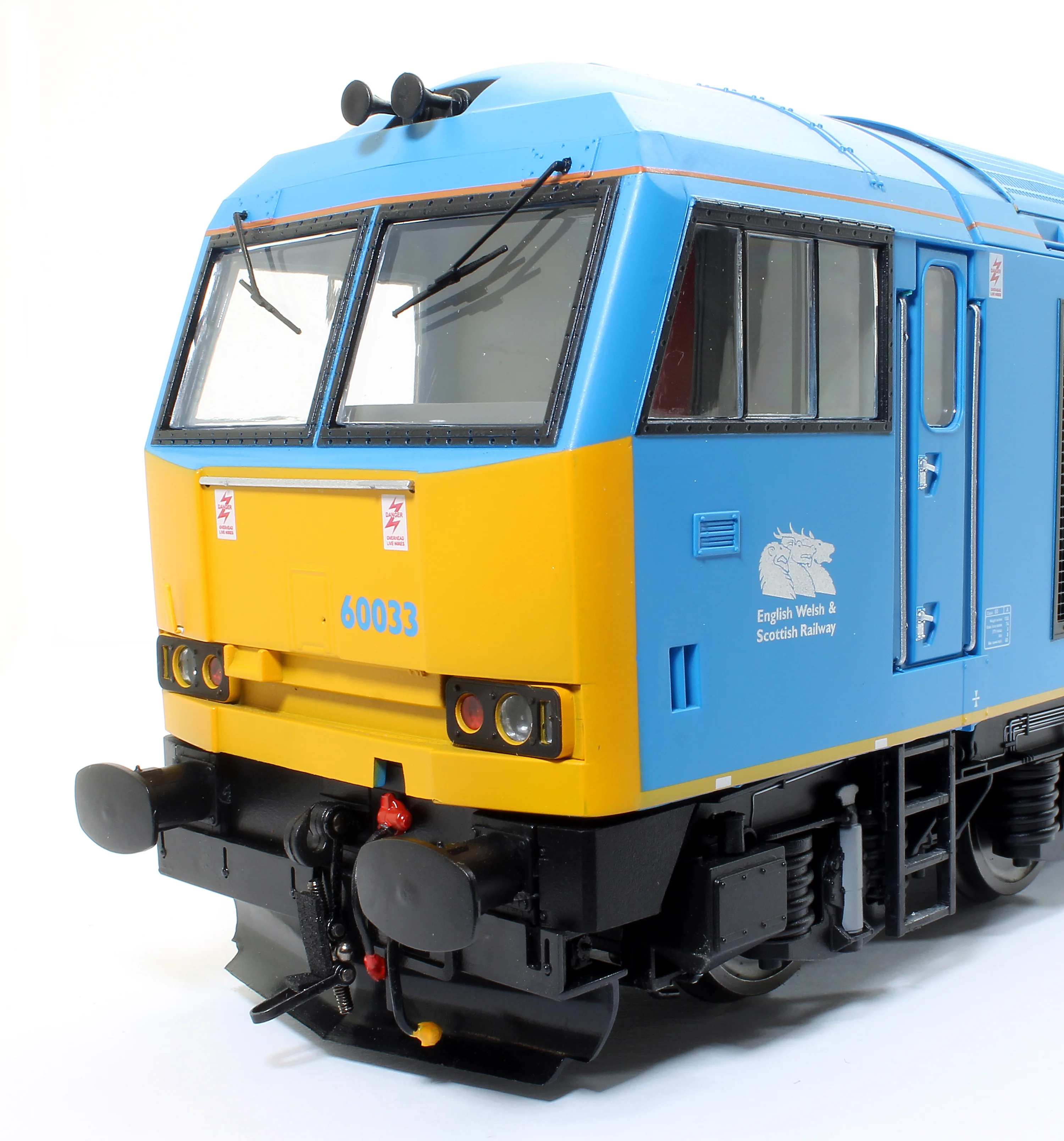 Class 60 Diesel 60 033 Tees Steel Express British Steel Blue Diesel Locomotive - Image 2