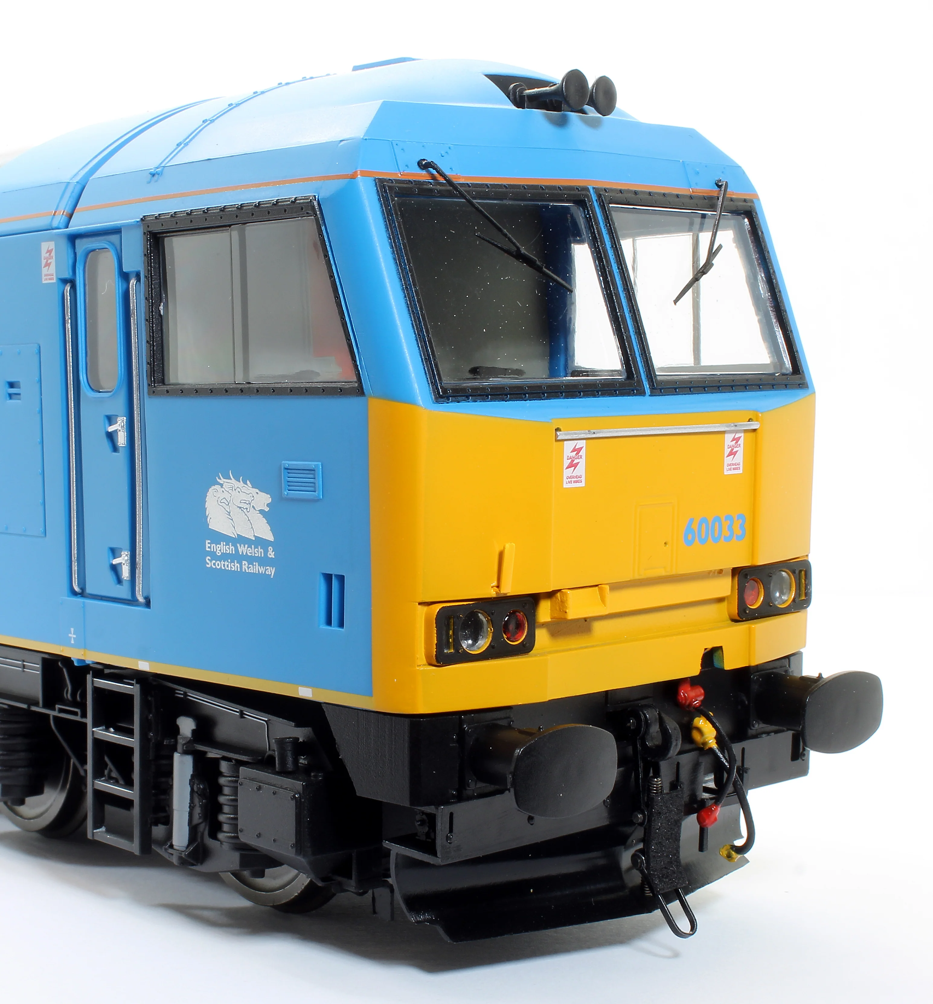 Class 60 Diesel 60 033 Tees Steel Express British Steel Blue Diesel Locomotive - Image 5
