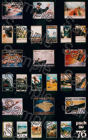 TSOO76 OO Gauge Southern Travel Posters