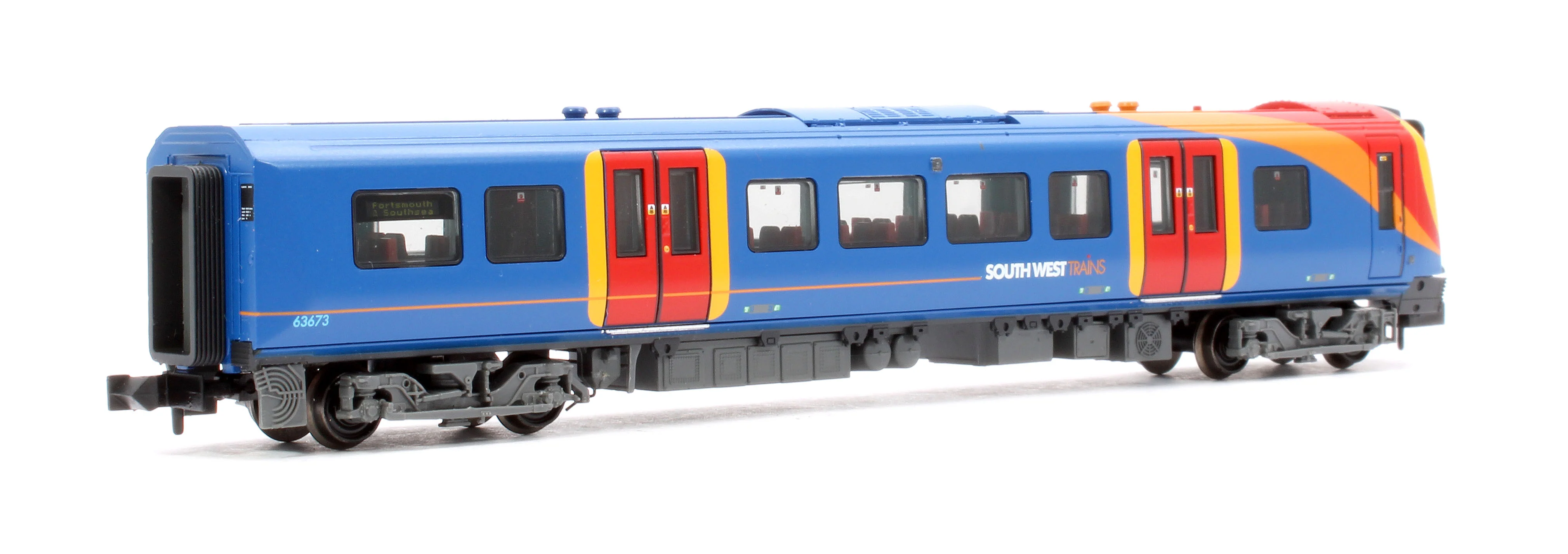 371-725 Class 450 4-Car EMU No. 450073 in South West Trains livery - Image 4