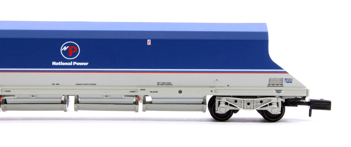 373-811B HKA Bogie Hopper 'National Power' Blue No. 300643 - Image 4