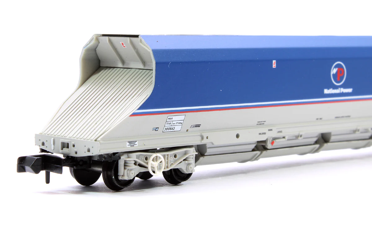 373-811B HKA Bogie Hopper 'National Power' Blue No. 300643 - Image 5