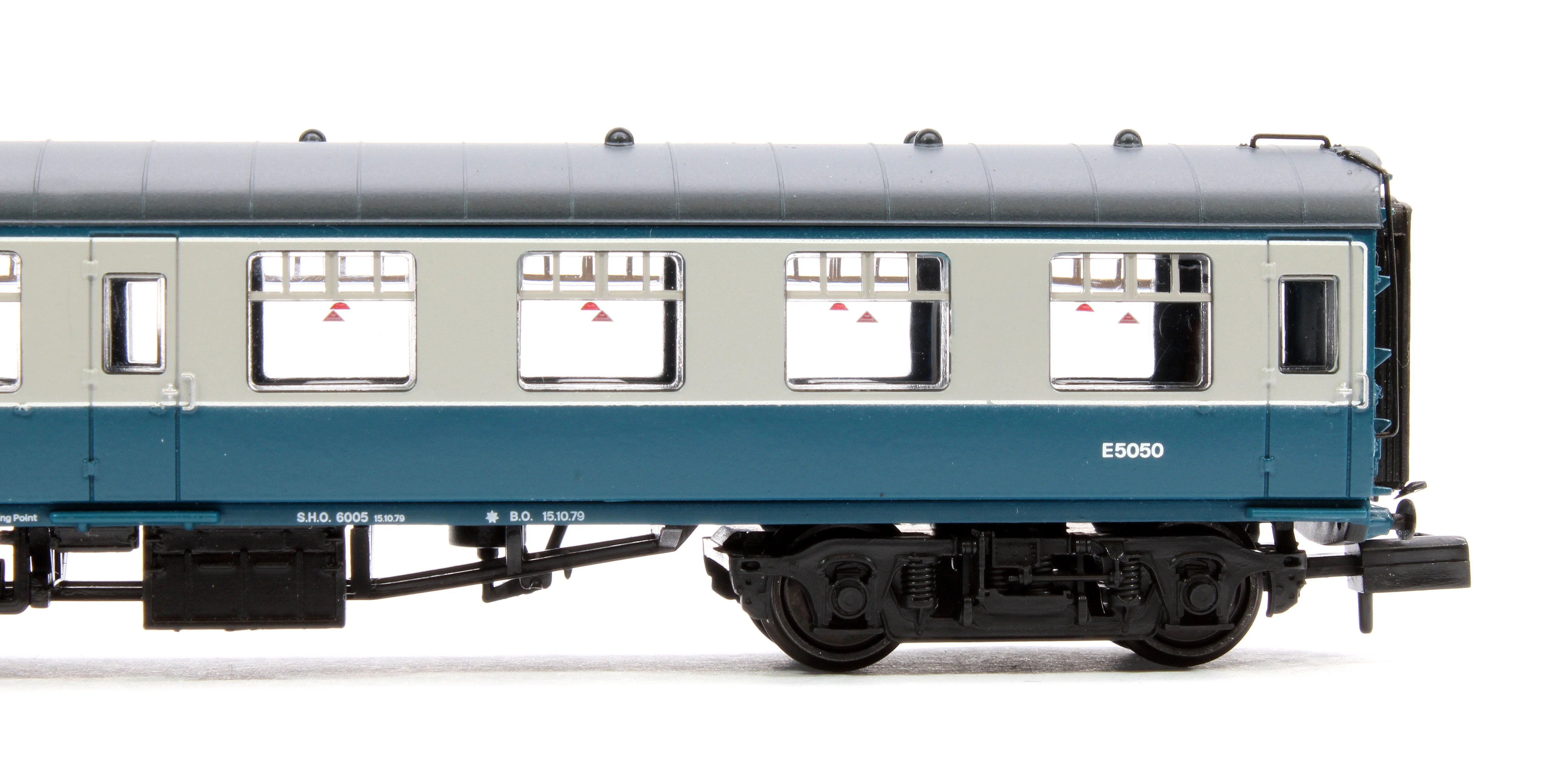 374-013G BR Mk1 TSO Tourist Second Open BR Blue & Grey No. E5050 - Image 4