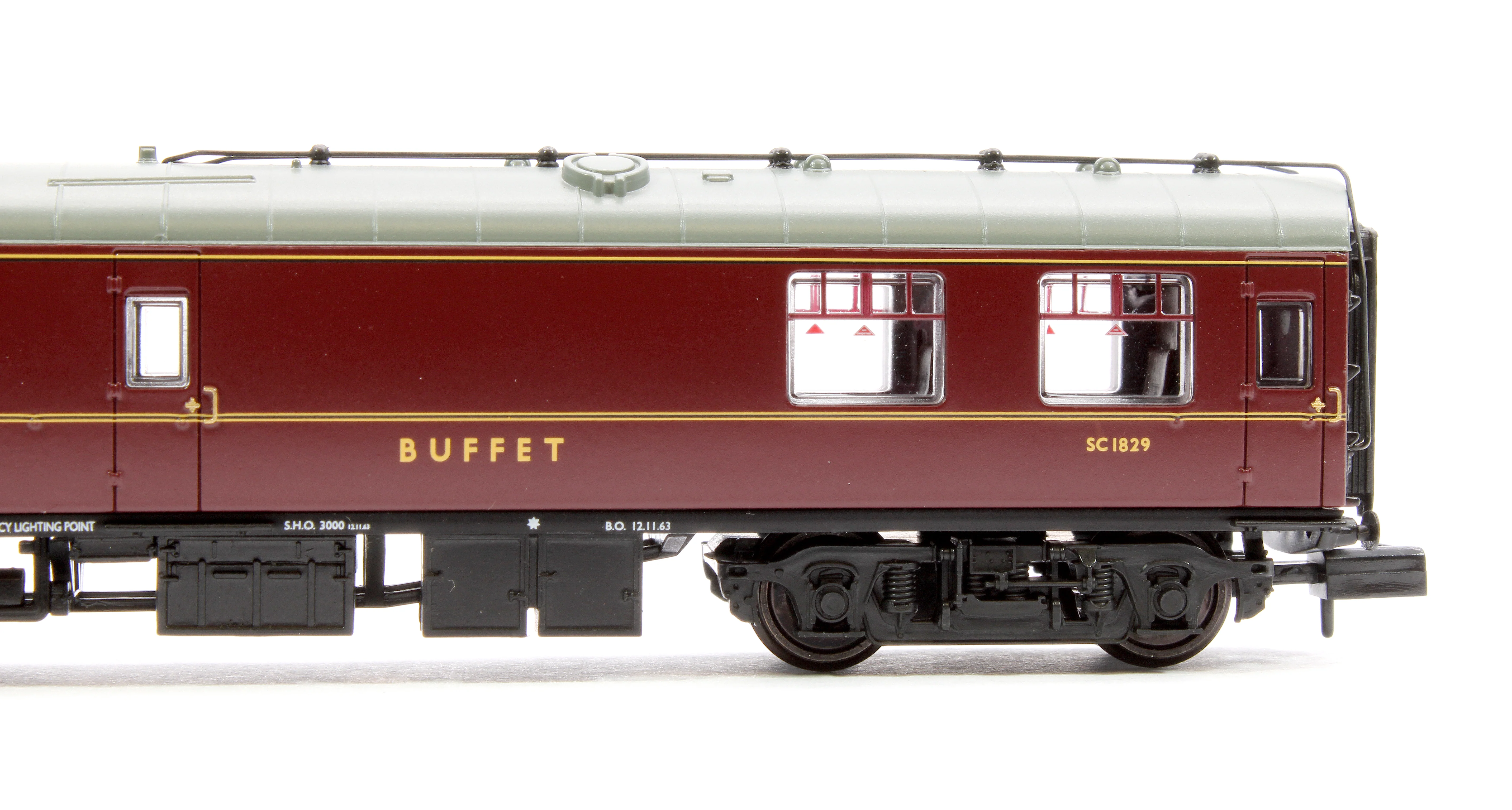 BR Mk1 RMB Restaurant Miniature Buffet BR Maroon No. SC1829 - Image 4