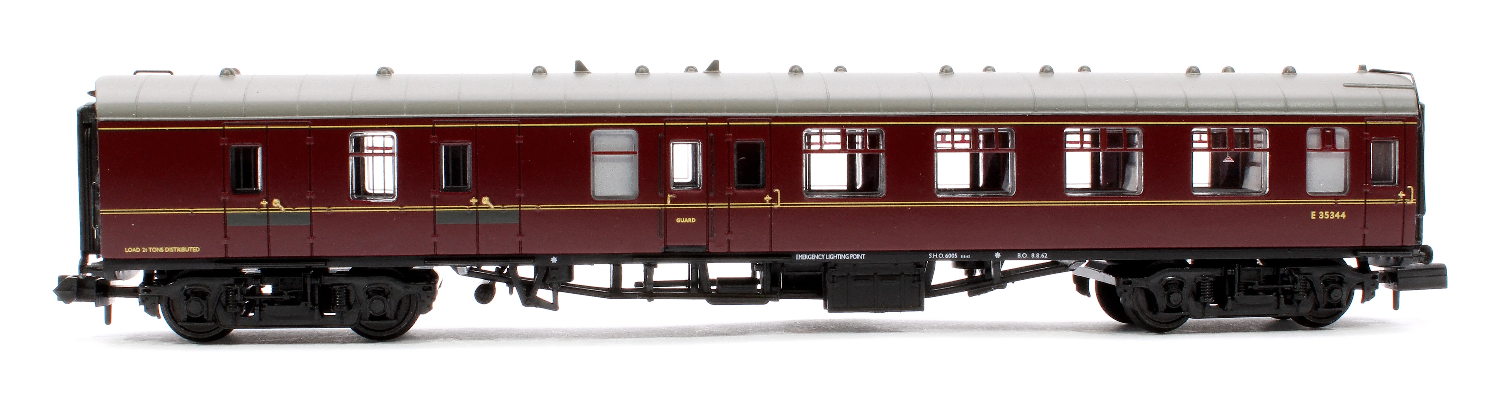 BR Mk1 BSK Brake Second Corridor BR Maroon No. E35344 - Image 2