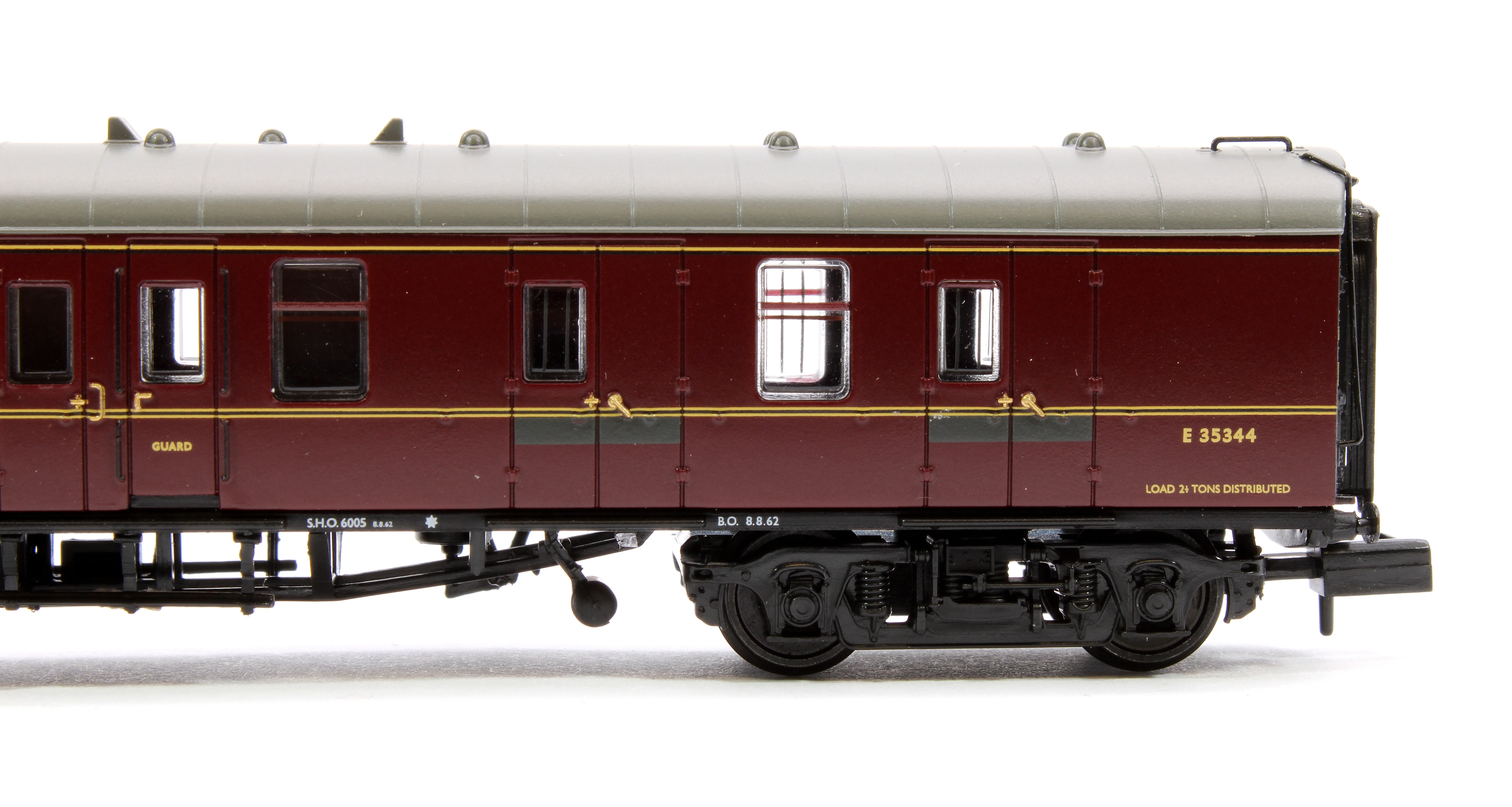 BR Mk1 BSK Brake Second Corridor BR Maroon No. E35344 - Image 5