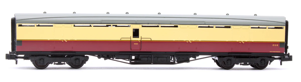 374-861 LNER Thompson Full Brake BR Crimson & Cream No. E13E - Image 2