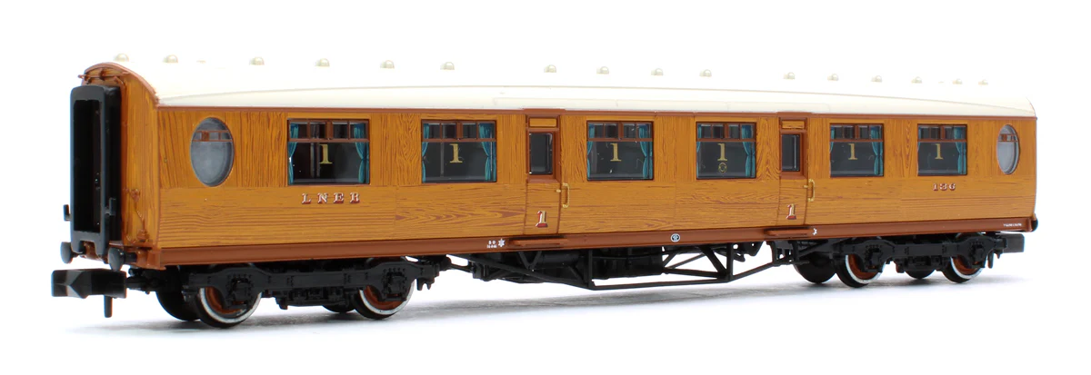 376-200A LNER Thompson First Corridor LNER Teak Effect 136 - Image 3
