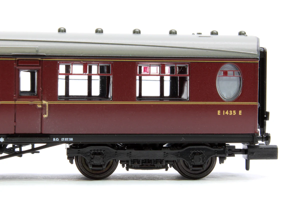 376-252A LNER Thompson Second Corridor BR Maroon E1435E - Image 5