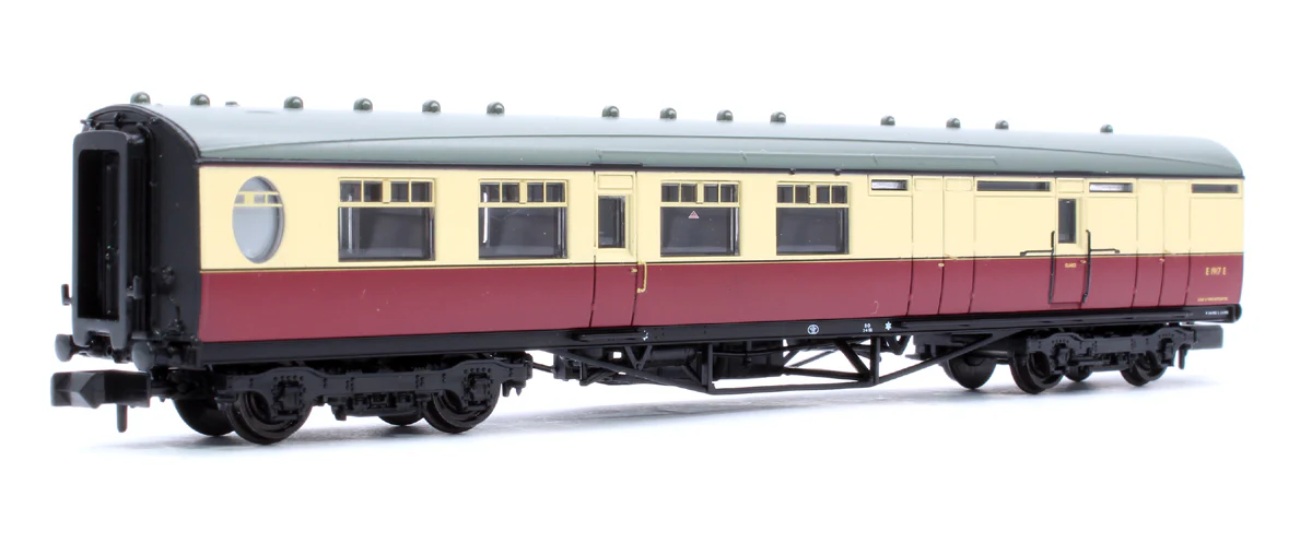 376-276A LNER Thompson Brake Third Corridor BR Crimson & Cream E1917E - Image 3