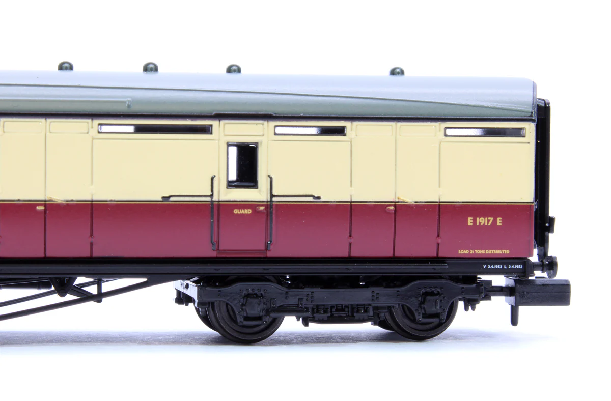 376-276A LNER Thompson Brake Third Corridor BR Crimson & Cream E1917E - Image 5