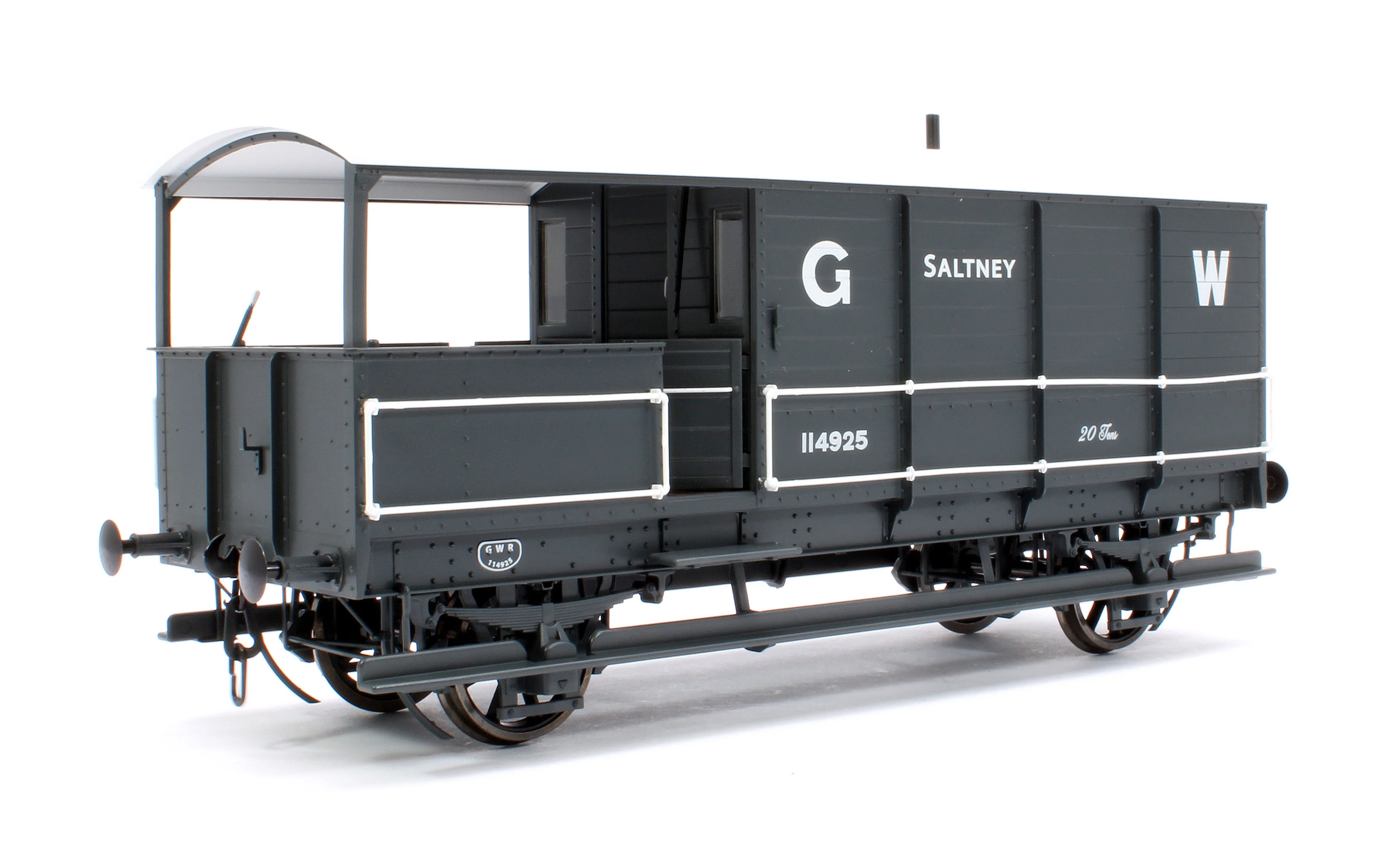 7F-300-005 Great Western Toad Brake Van Diagram AA19 Grey 114925