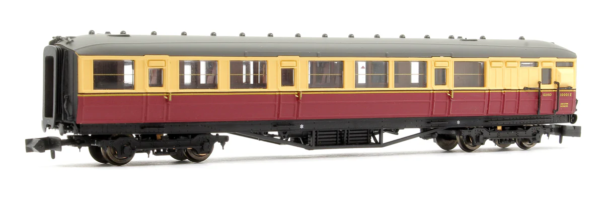 2P-011-254 Gresley BR Carmine & Cream Brake Composite E10001E - Image 2