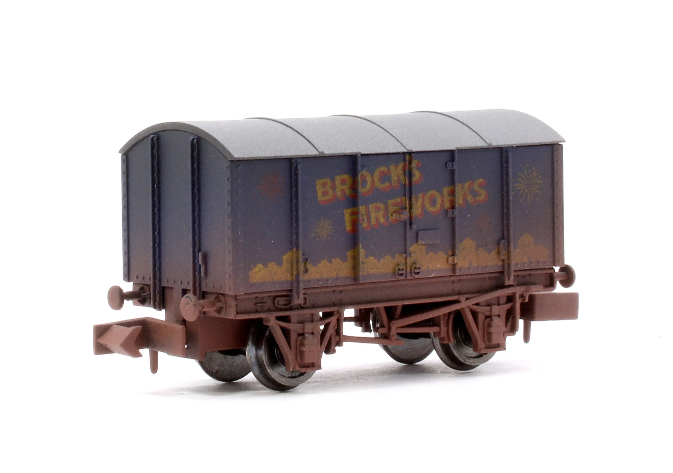 2F-013-092 Gunpowder Van Brocks Fireworks - Weathered - Image 3