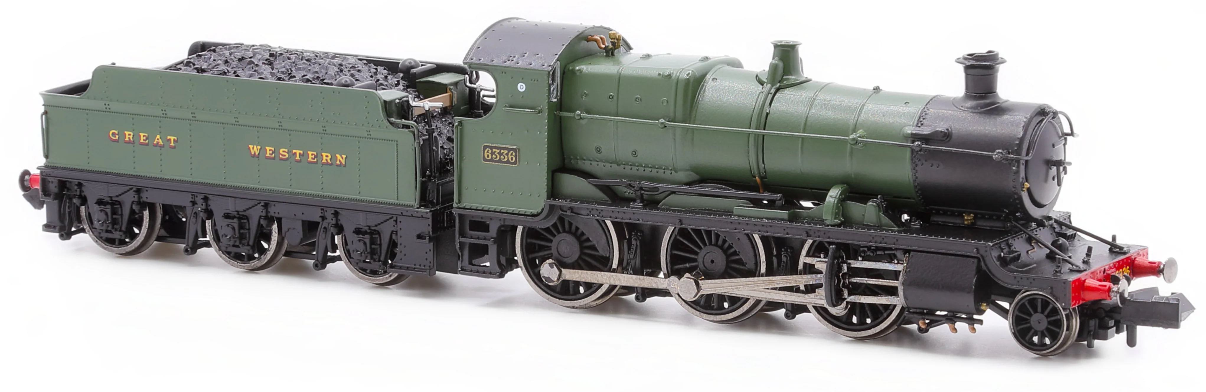 2S-043-001 GWR Churchward Built 63xx 2-6-0 Mogul 6336 'Great Western' Green - Image 2