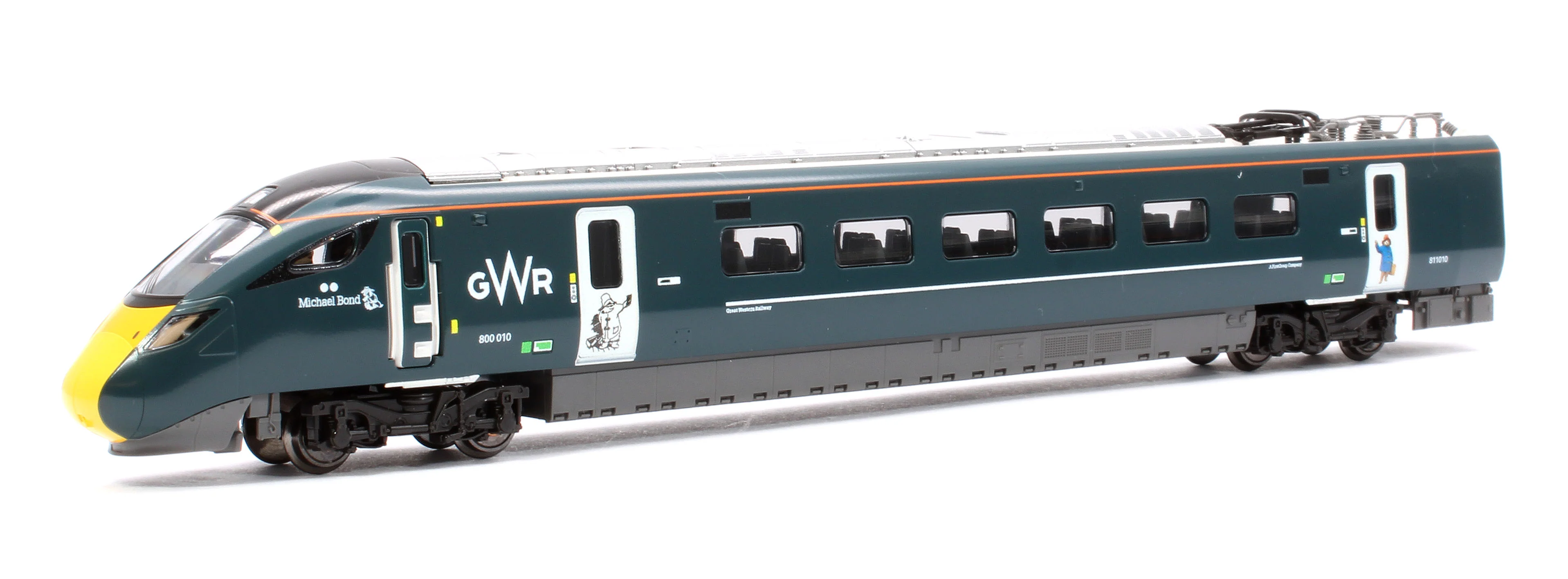GM2000106 GWR Class 800/0 Paddington Bear Premium Train Set - Image 3
