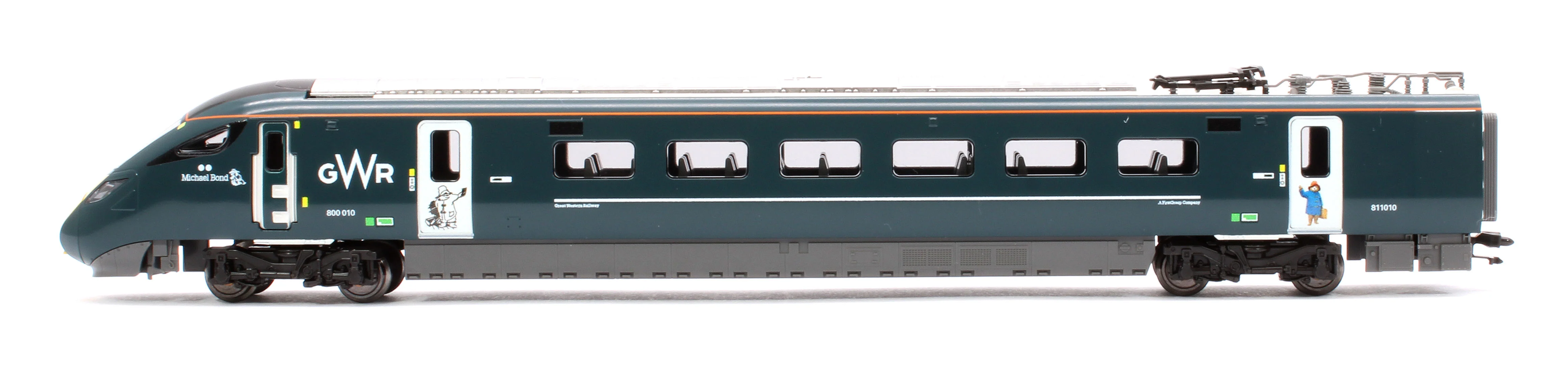 GM2000106 GWR Class 800/0 Paddington Bear Premium Train Set - Image 4