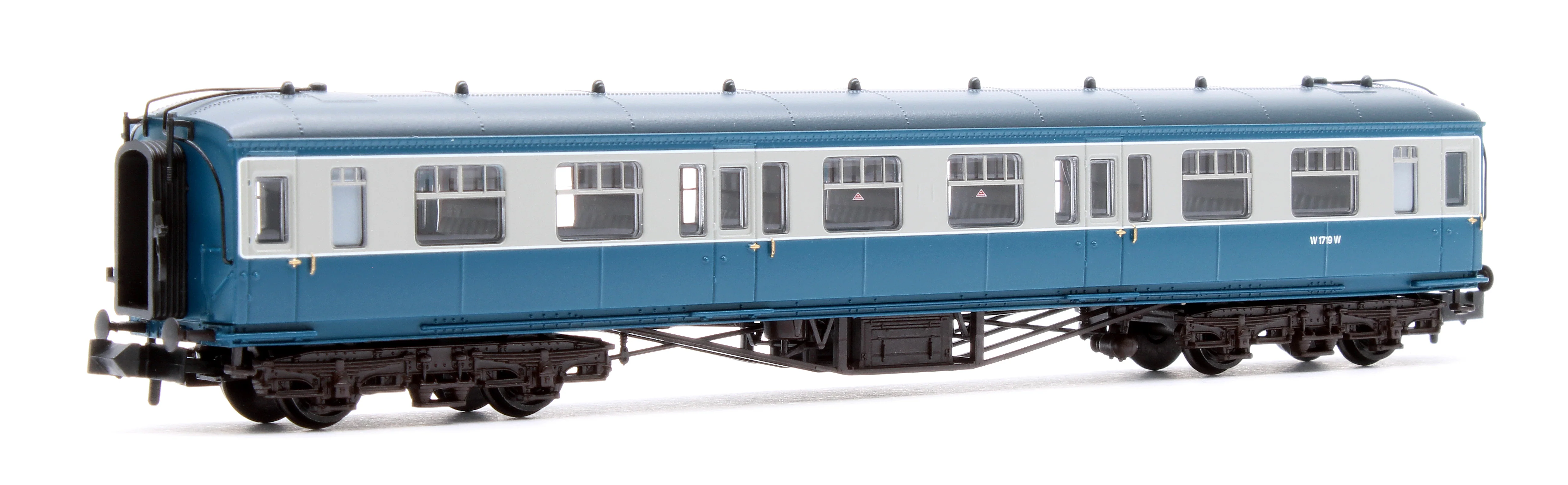 374-538 GWR Hawksworth Second Corridor BR Blue & Grey W1719W - Image 2