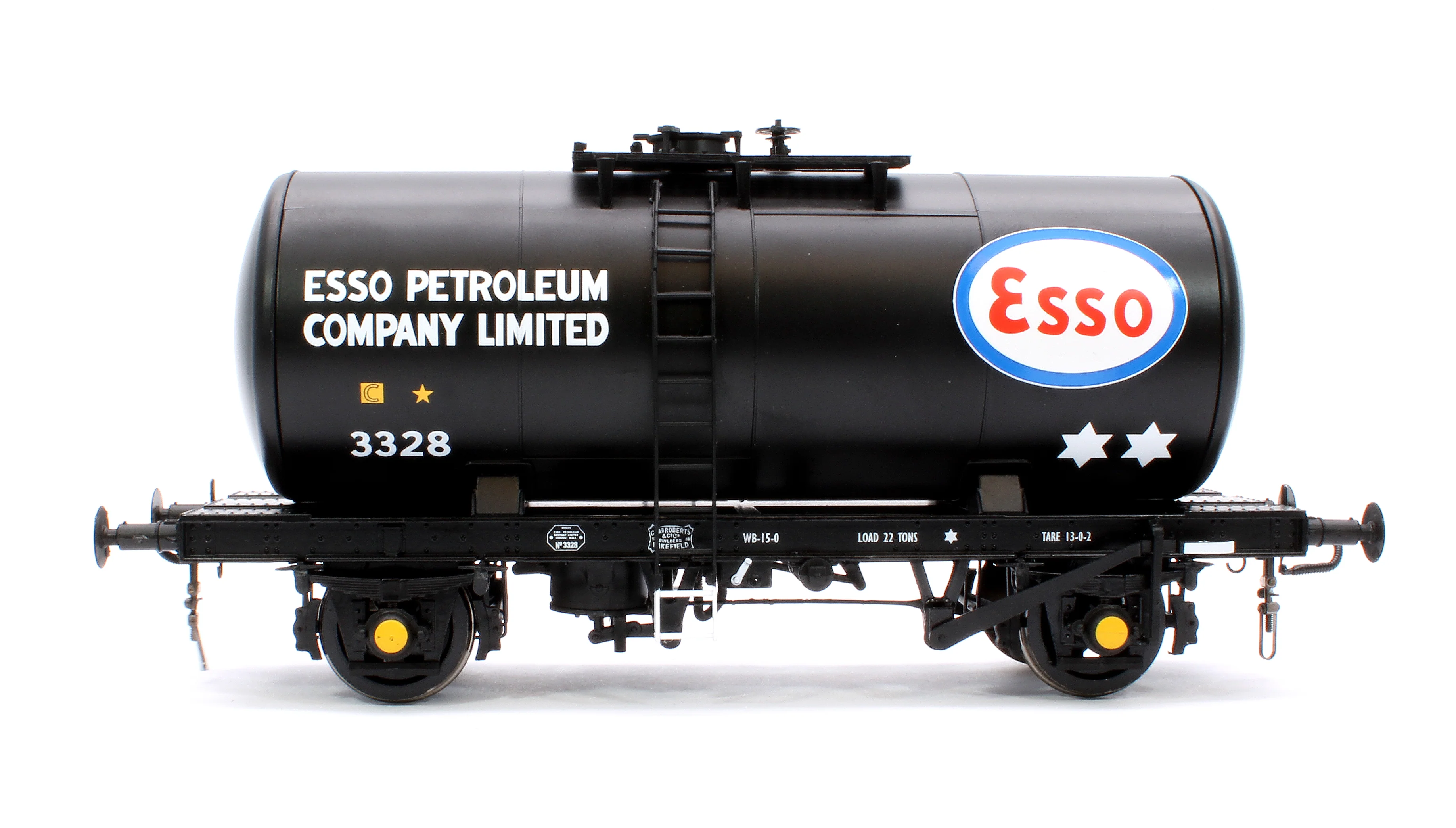 1011 35T 'B' Tank ESSO Black (early) No. 3328 - Image 2