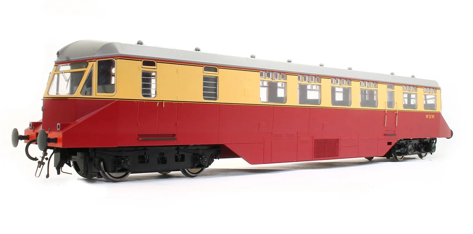 GWR AEC ‘Razor Edge Railcar BR crimson/cream (Dark Grey Roof) No.W21W Diesel Locomotive - Image 2