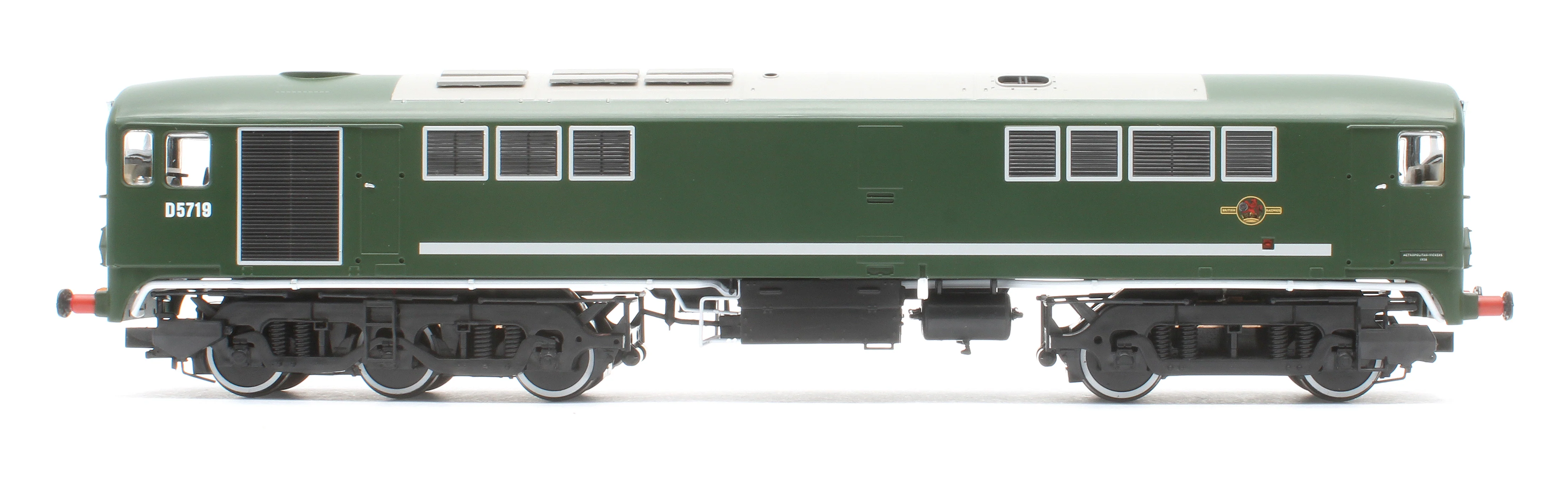 28163 Class 28 Co-Bo BR Green D5719 Diesel Locomotive - DCC Sound - Image 6