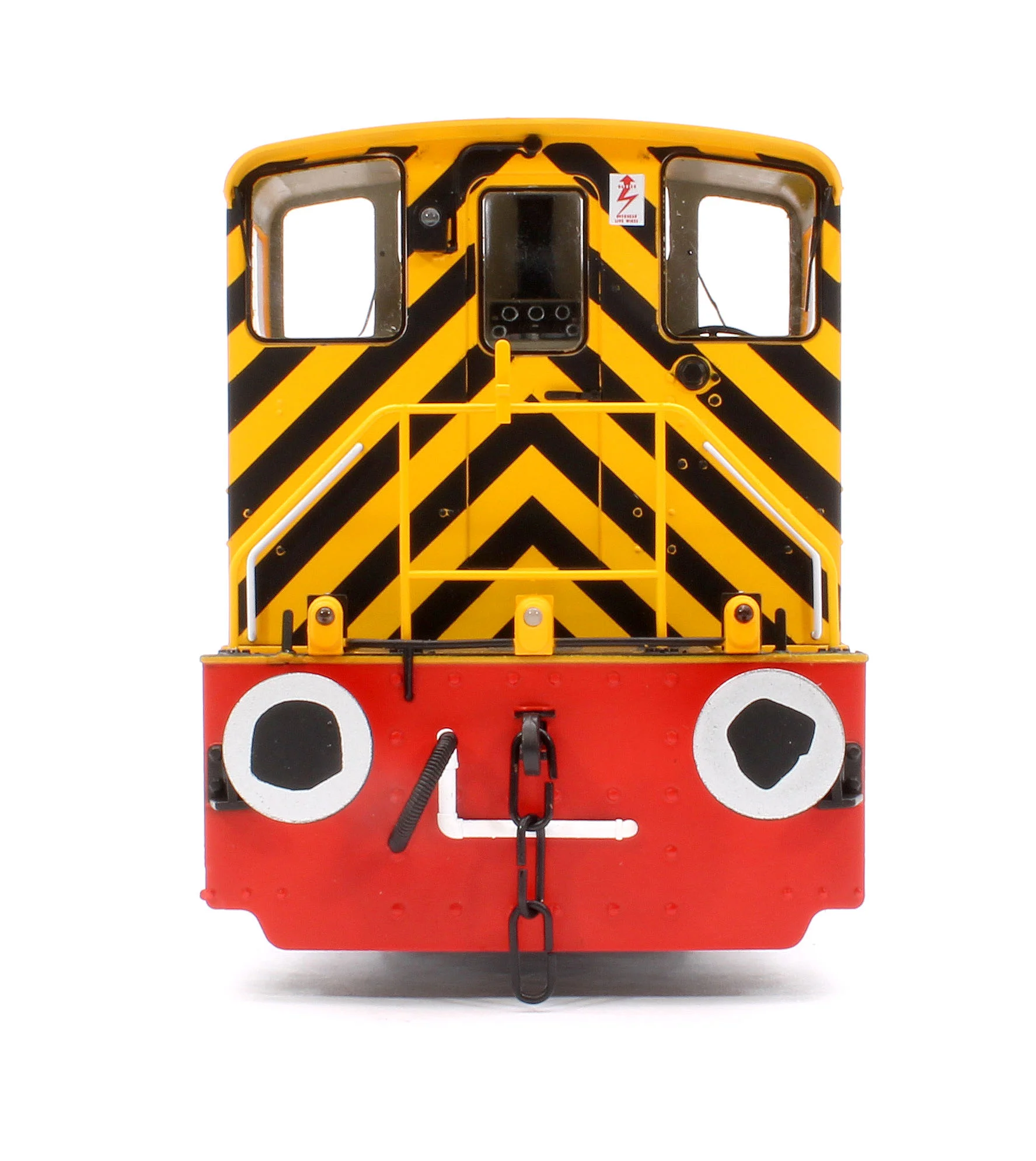 2875 Class 02 Industrial Yellow AY1021 (Wasp Stripes) Diesel Locomotive - Image 8
