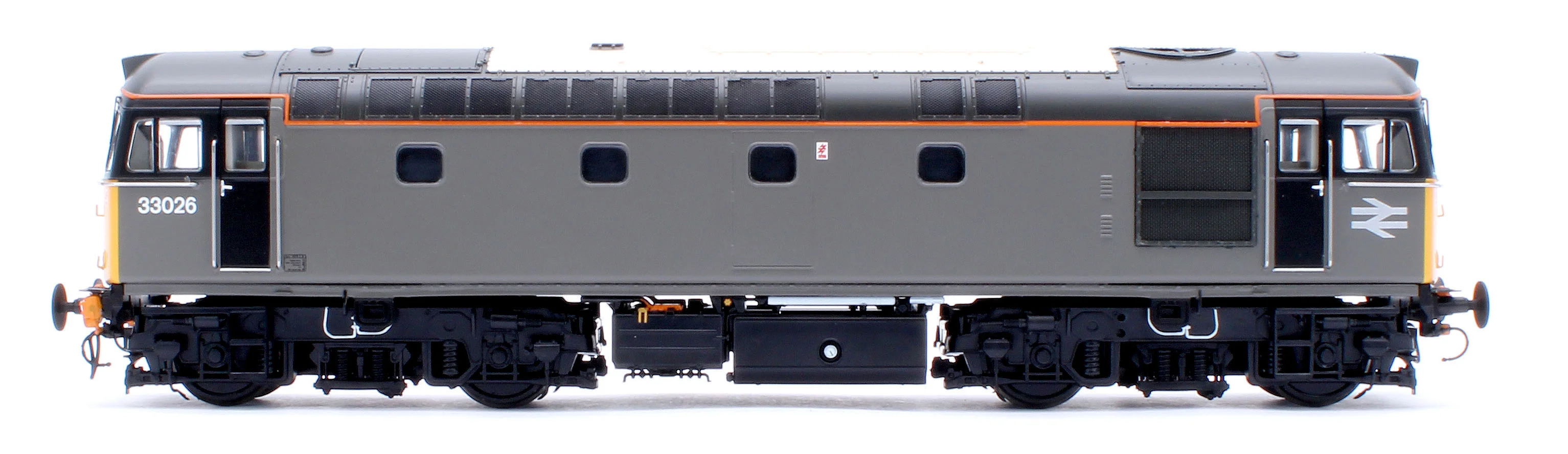 Class 33/0 BR General Grey No.33026 Diesel Locomotive - DCC Sound - Image 2