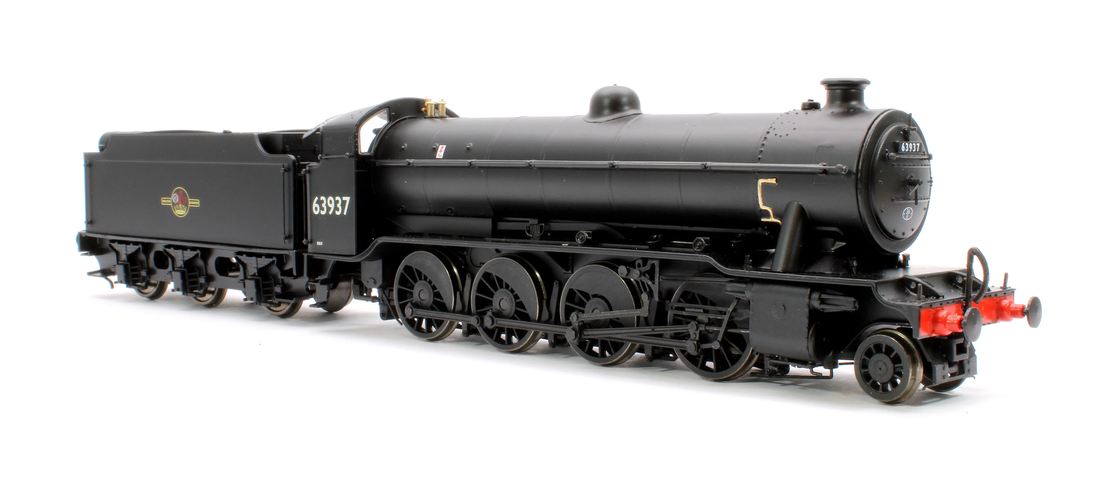 3901 Class O2/2 'Tango' BR Late Crest Black No.63937 (GN Cab/LNER Flush-Sided Tender) Steam Locomotive - Image 4