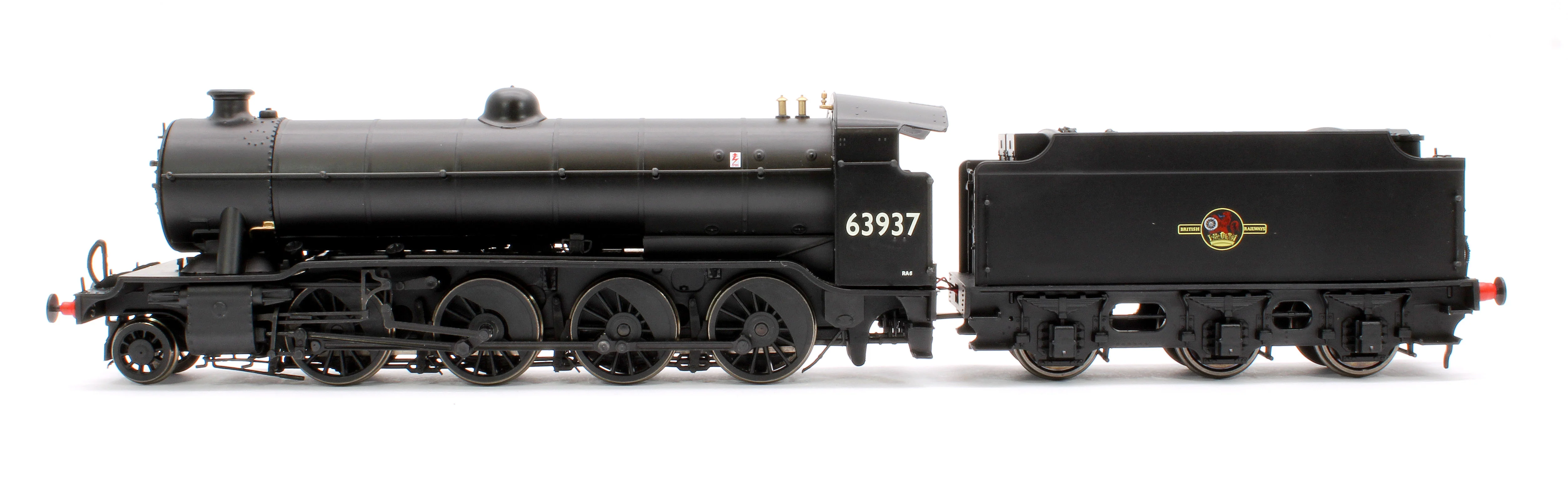 3901 Class O2/2 'Tango' BR Late Crest Black No.63937 (GN Cab/LNER Flush-Sided Tender) Steam Locomotive - Image 5