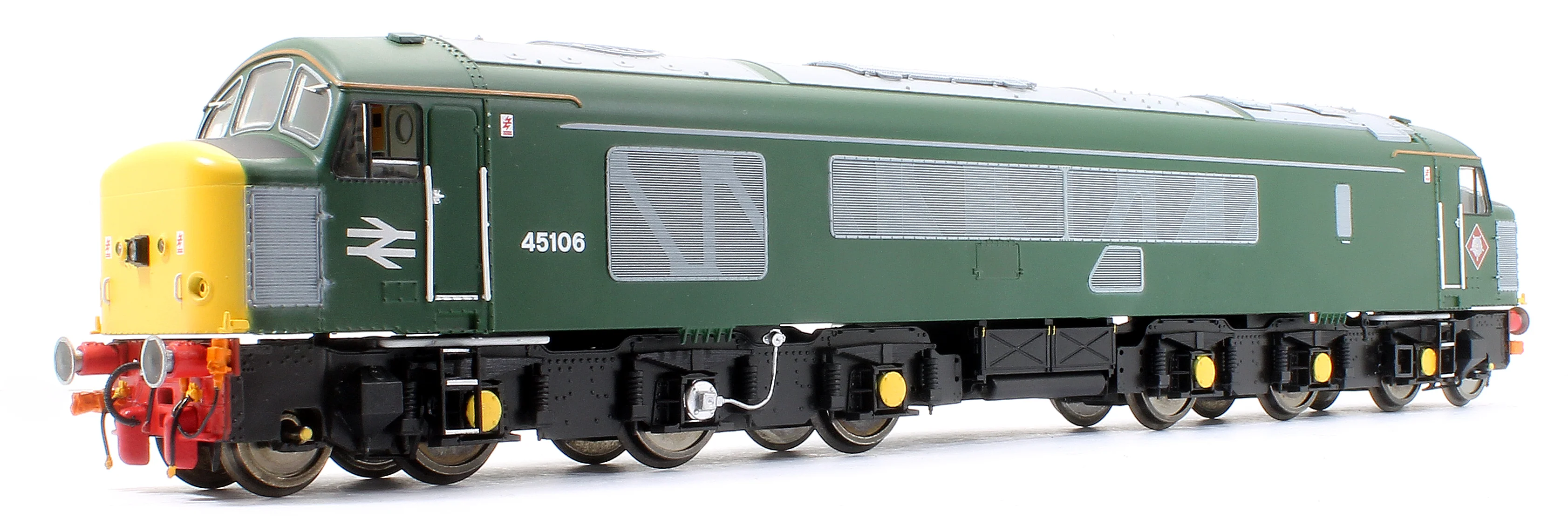Class 45/1 45106 BR 'Railtour' Green with Full Yellow Ends, Tinsley Diamond plaques and square headlight Diesel Locomotive - Image 5